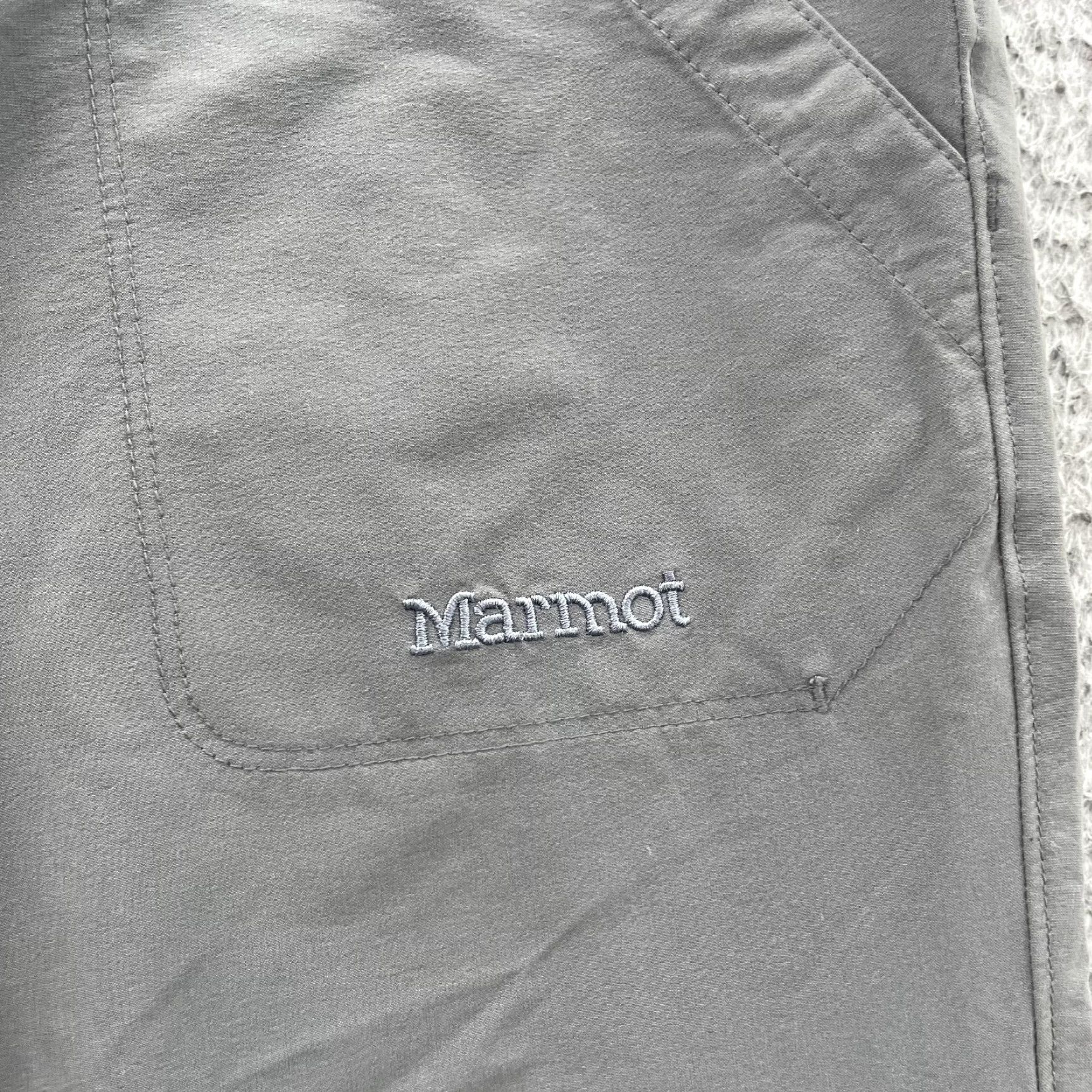 Marmot Marmot Pants Women 4 Gray Softshell Hiking Trail Tech Gorpcore Camp Utility Pockets Womens Size 27" / US 4 / IT 40 - 6 Thumbnail