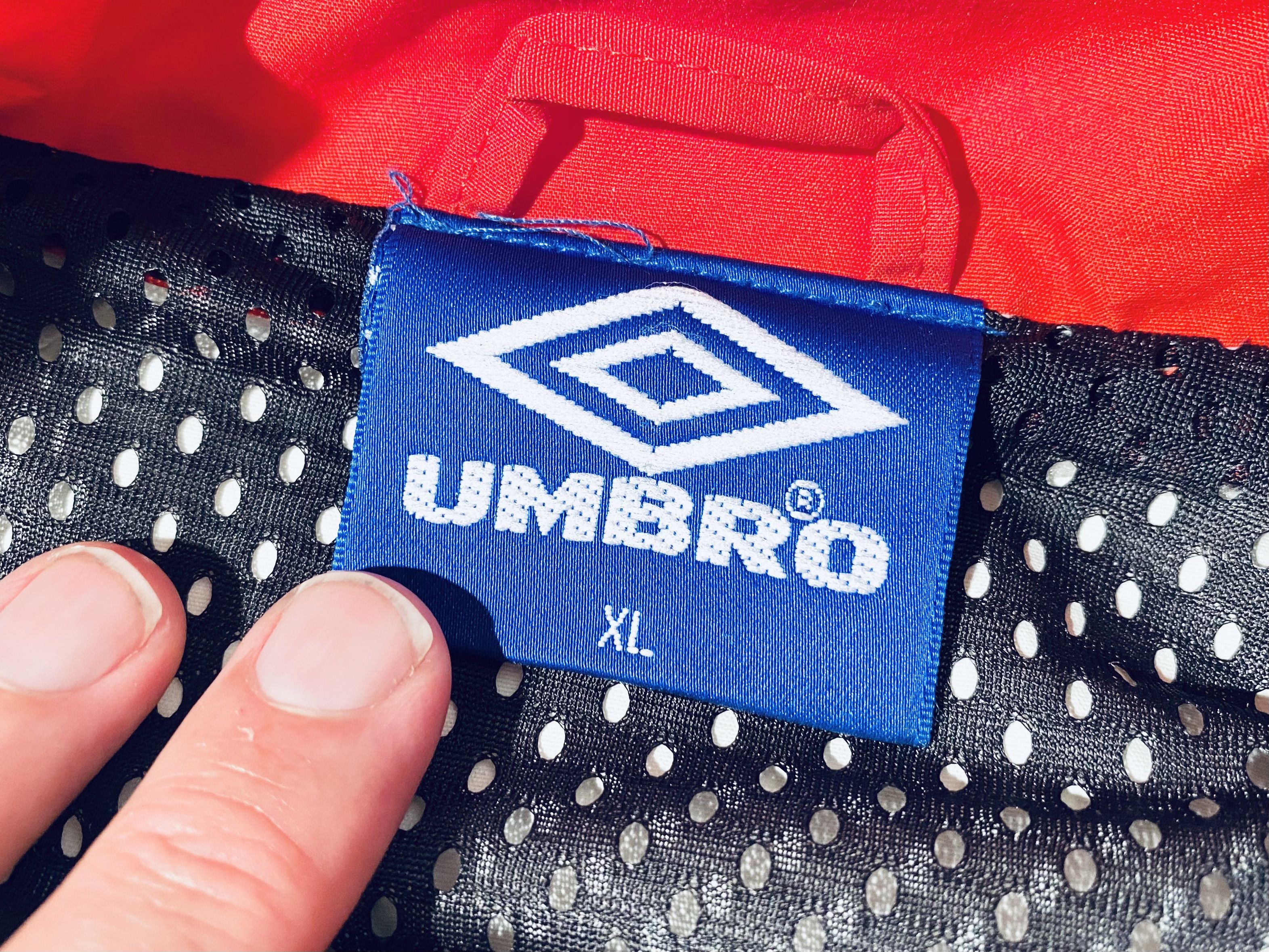 Umbro Manchester United Track / Training Jacket 1997 1998 Size US XL / EU 56 / 4 - 11 Thumbnail