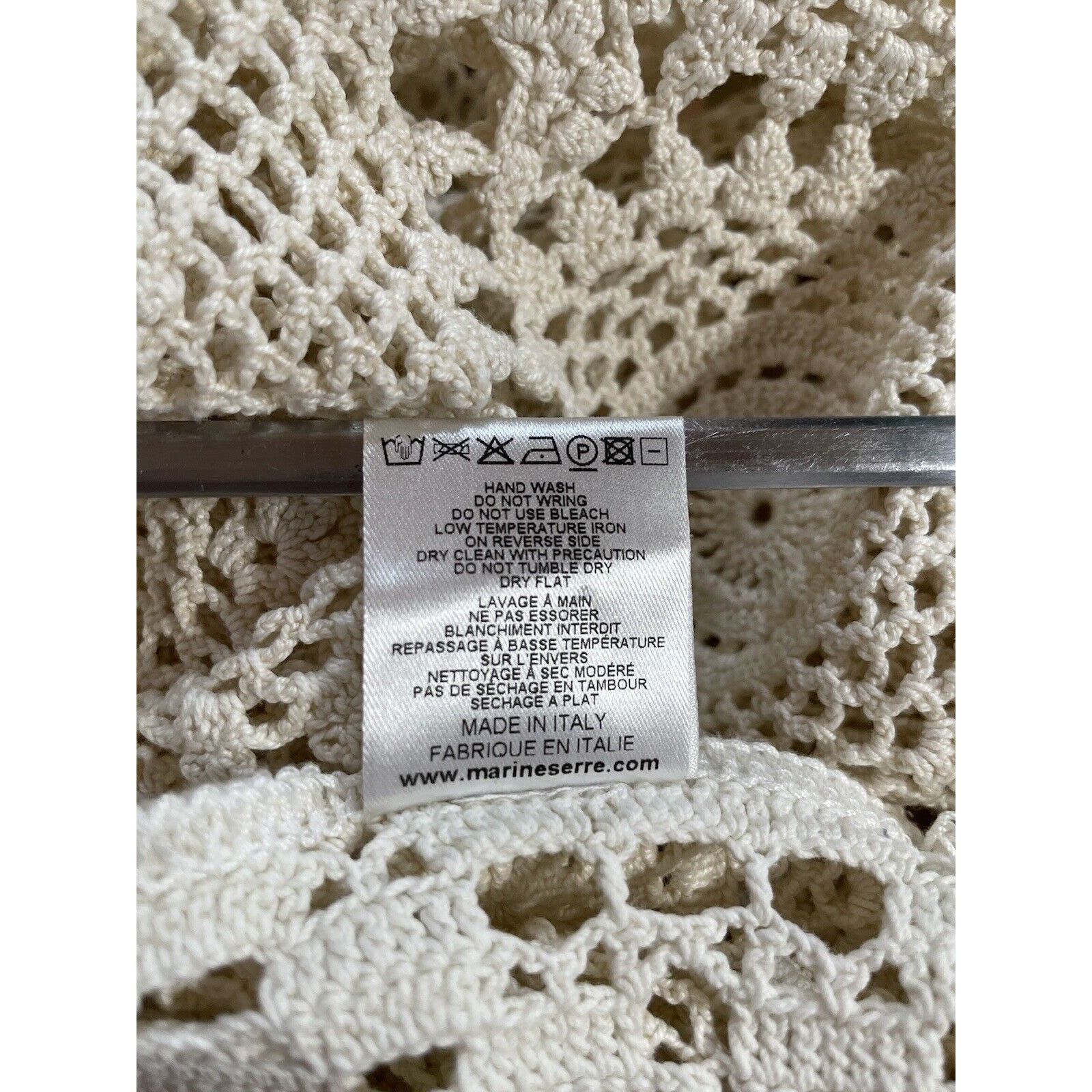 Marine Serre 20SS Marine Serre Maree Noire Regenerated Crochet Top Size S Size US S / EU 44-46 / 1 - 6 Thumbnail