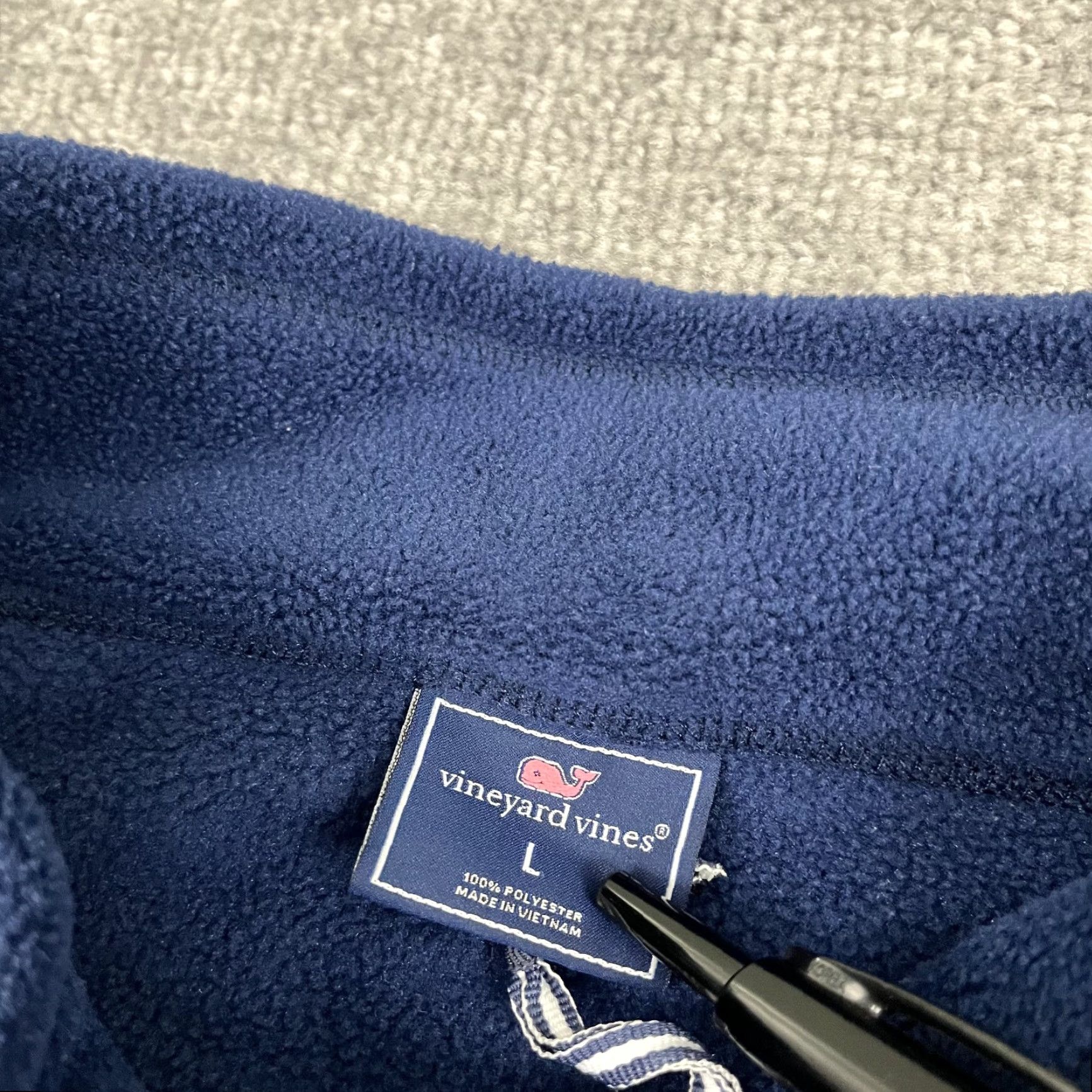 Vineyard Vines Vineyard Vines Vest Adult Mens L Blue Fleece Full Zip Outdoor Hiking Preppy Size US L / EU 52-54 / 3 - 5 Thumbnail