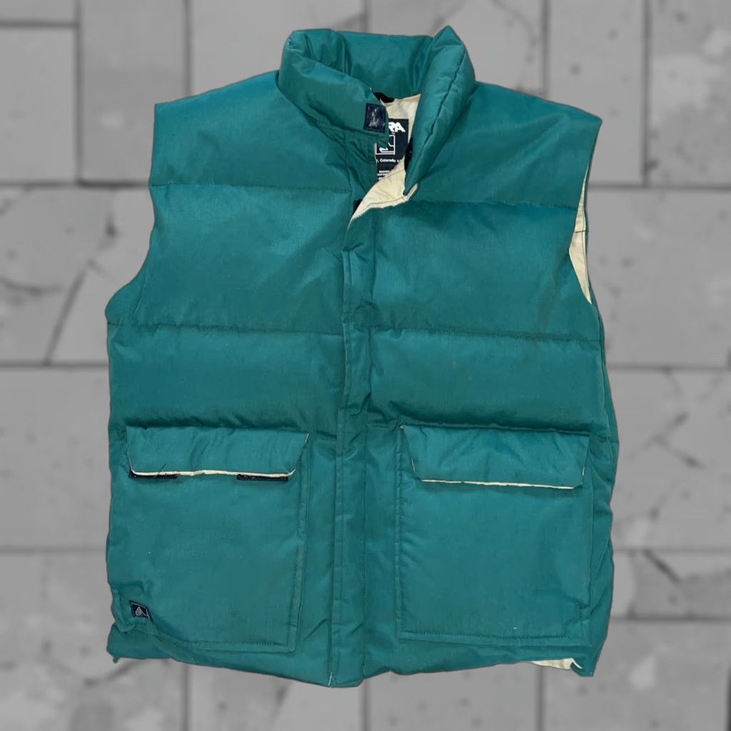 Altra Altra VTG Green USA Made Puffer Vest Mens Size M Size US M / EU 48-50 / 2 - 1 Thumbnail