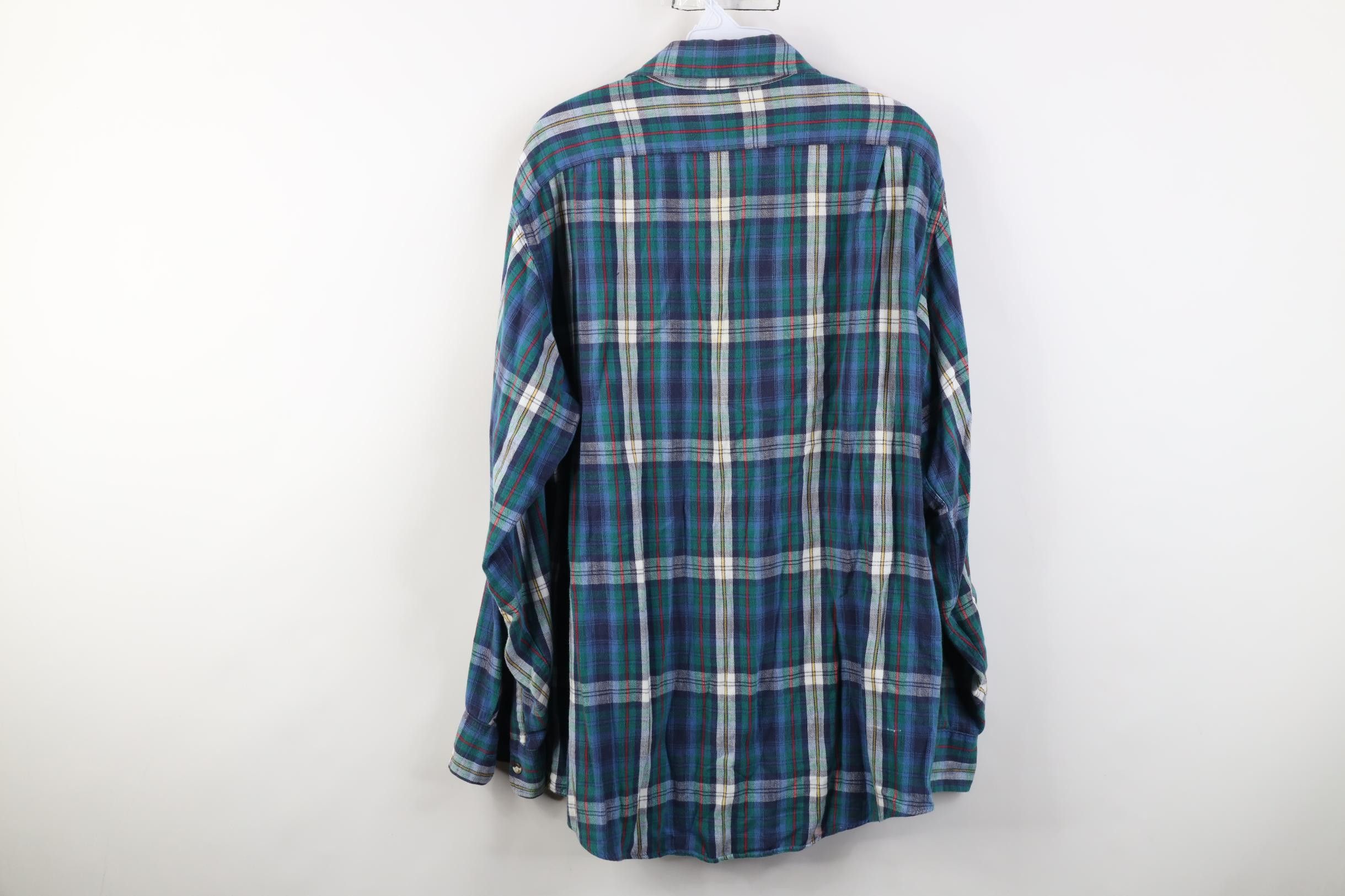 Eddie Bauer Vintage 90s Eddie Bauer Baggy Fit Flannel Button Shirt USA Size US L / EU 52-54 / 3 - 12 Thumbnail