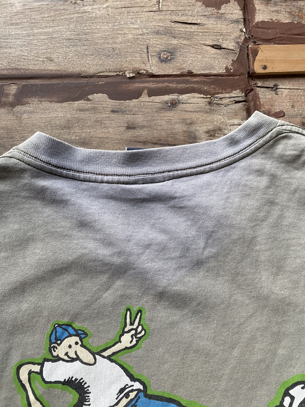 Freshjive × Vintage Vintage 1990s Fresh Jive Keep on Jivin T Shirt Size US L / EU 52-54 / 3 - 3 Thumbnail
