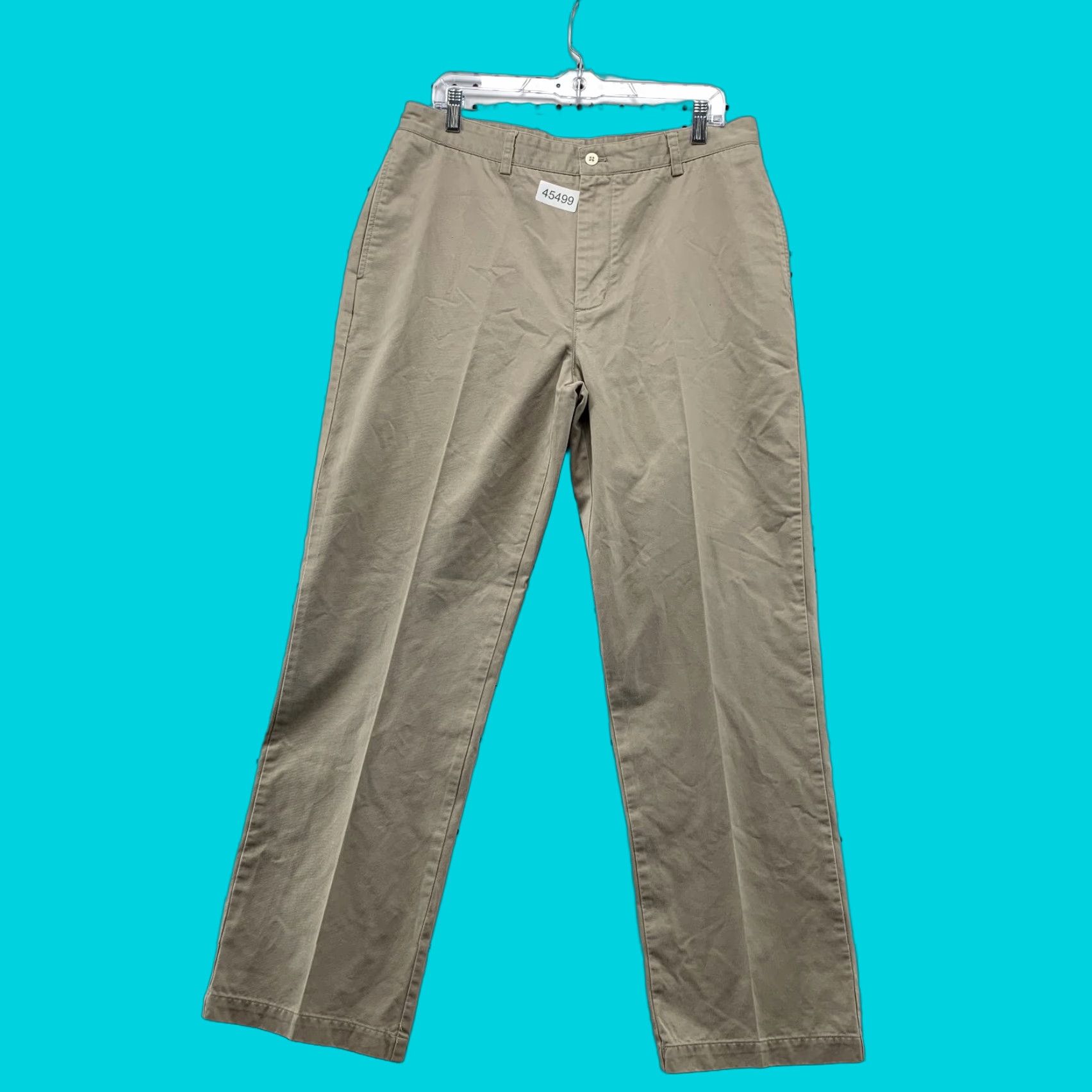 Vineyard Vines Vineyard Vines Khaki Pants Mens 35x32 Chinos Preppy Casual Straight Leg Shirt Mens Pants Beige 35x32 Vintage No Minimal Keywords? Size US 35 - 1 Thumbnail