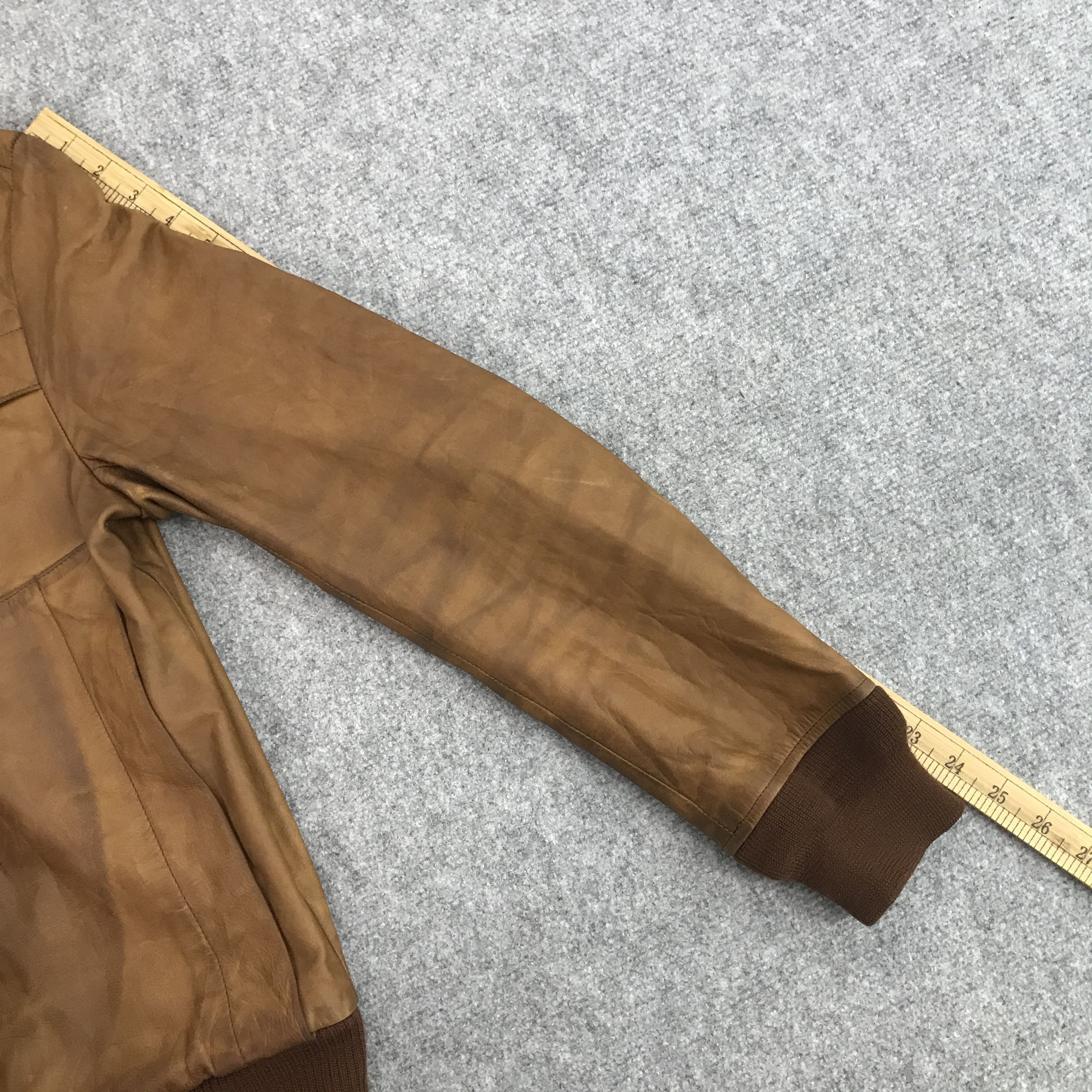 Japanese Brand Japan Liquid leather Bomber jacket Size US M / EU 48-50 / 2 - 6 Thumbnail