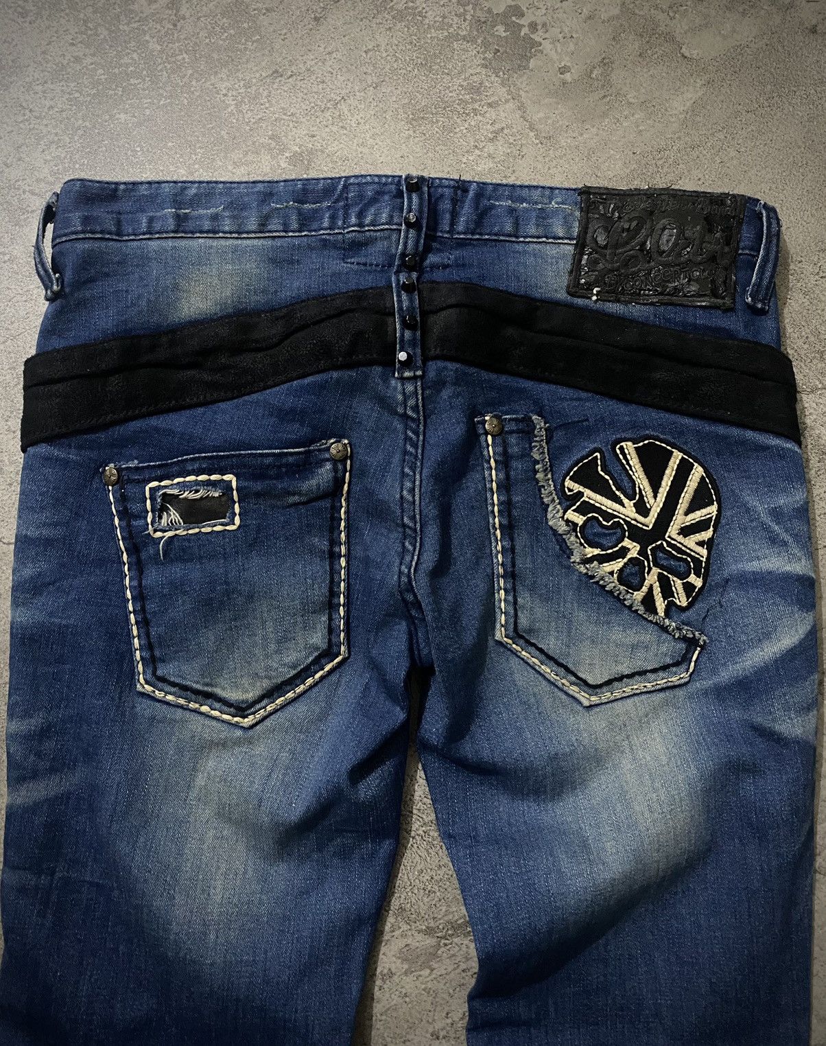 Hysteric Glamour Y2k Lolita skull grunge ifsixwasnine skinny jeans Size US 28 / EU 44 - 5 Thumbnail