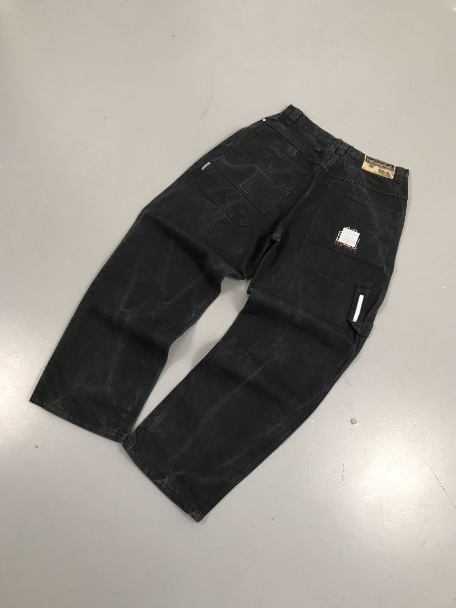 JNCO × Southpole × Vintage Vintage sir Benny miles SpellOut New York embroidered denim Size US 34 / EU 50 - 2 Thumbnail
