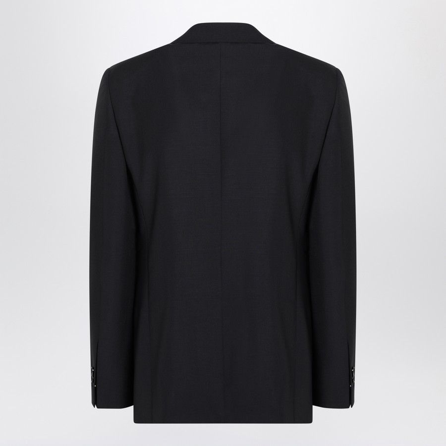 Burberry o1d2blof0226 Wool Blend Jacket in Navy Blue Size US M / EU 48-50 / 2 - 2 Thumbnail