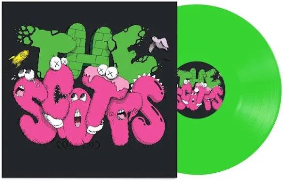 Travis Scott Travis Scott x Kid Cudi The Scotts 12" Vinyl Green KAWS' Art Size ONE SIZE - 4 Thumbnail