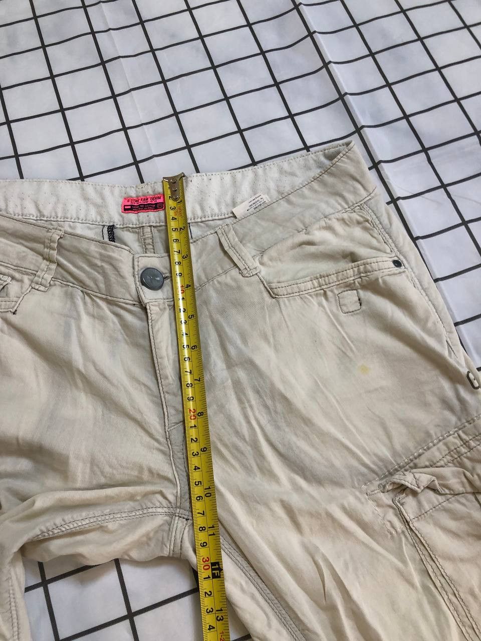 G-Star G Star Raw Women’s Cargo Tactical Multipocket Light Pants Size 26" / US 2 / IT 38 - 17 Thumbnail