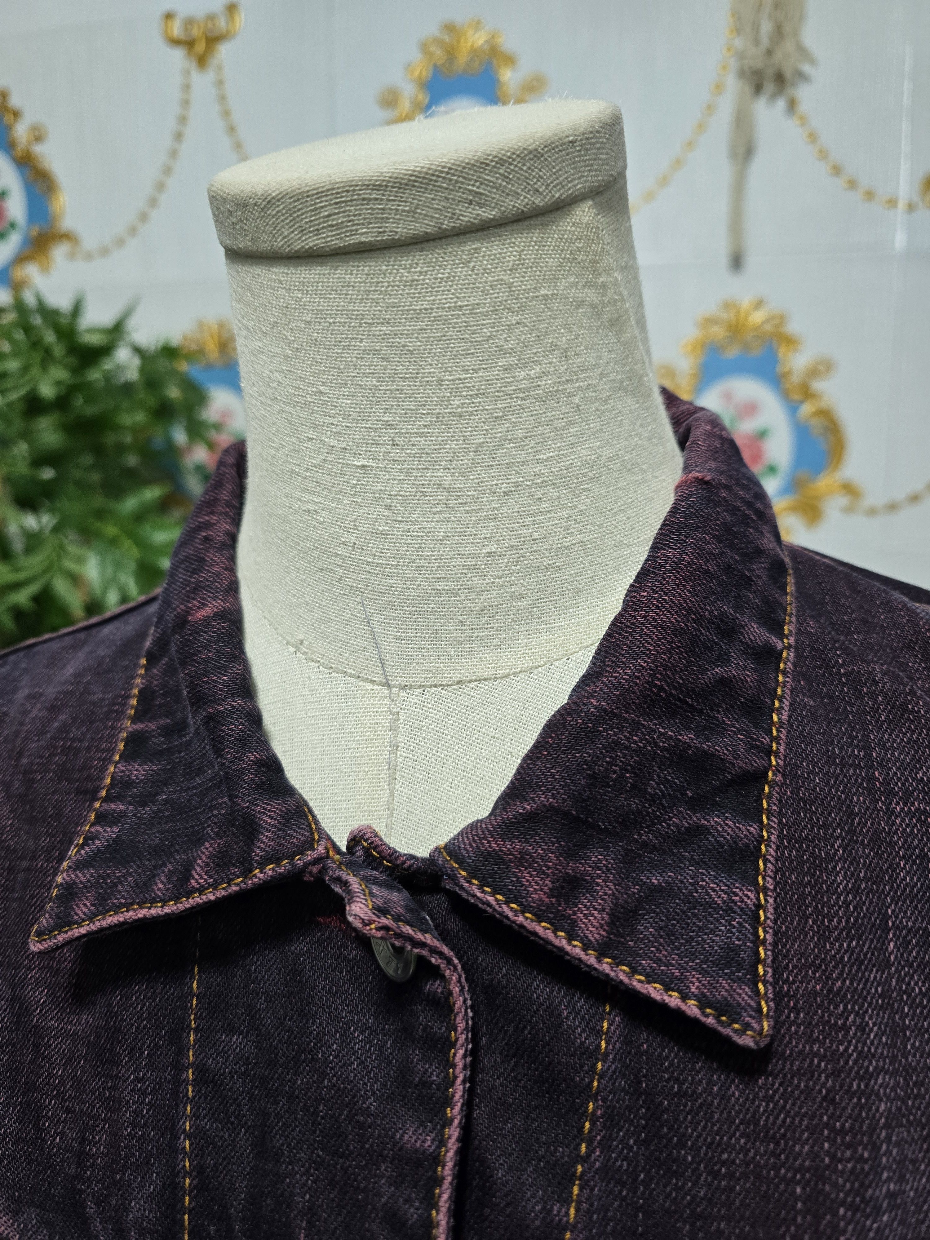 Miss Sixty MISS SIXTY vintage Denim Jacket with red accent 😍 Size L / US 10 / IT 46 - 4 Thumbnail
