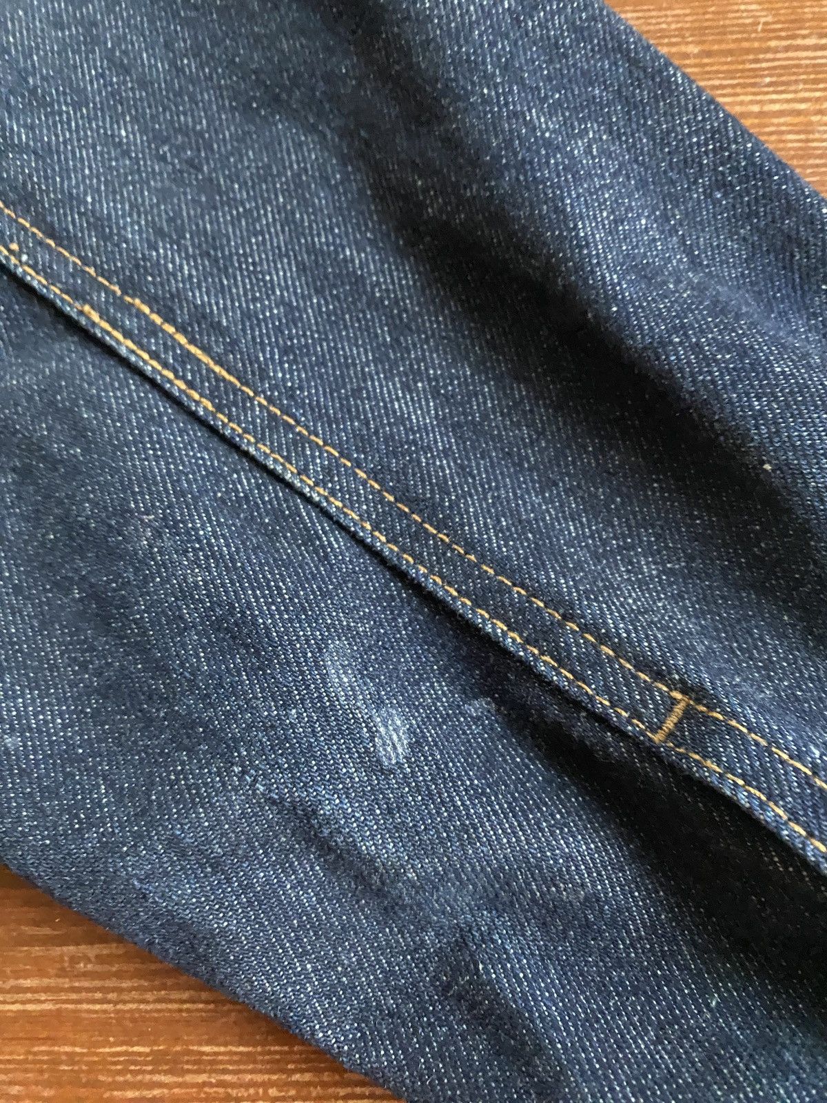 Guess × Vintage Vintage 80’s Guess Dark Blue Denim Jean Jacket Size US S / EU 44-46 / 1 - 13 Thumbnail