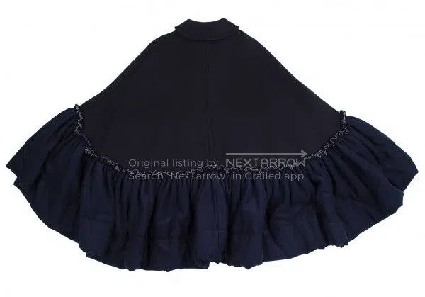 Comme des Garcons Comme Des Garcons Navy Retro Big Button Jacket Size S / US 4 / IT 40 - 3 Thumbnail