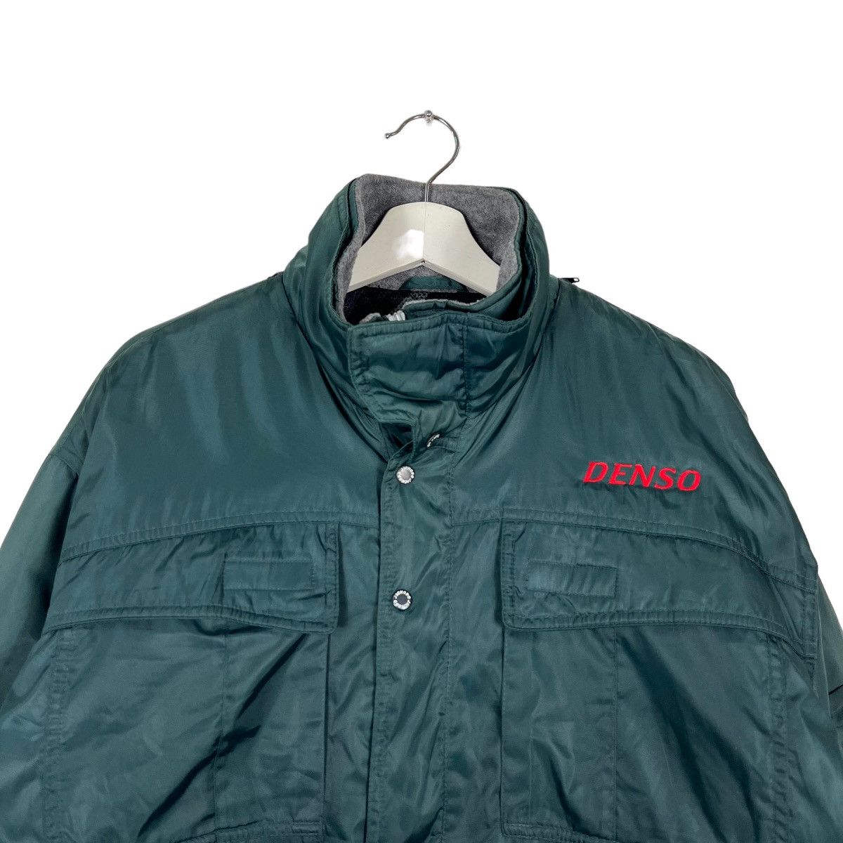 Japanese Brand 🔥 VINTAGE JICHODO DENSO BOMBER JACKET Size US L / EU 52-54 / 3 - 3 Thumbnail