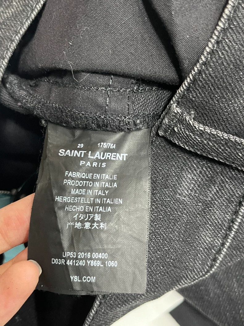 Saint Laurent Paris saint laurent parisKnife cut jeans 2503-Nextarrow Size US 29 - 6 Thumbnail