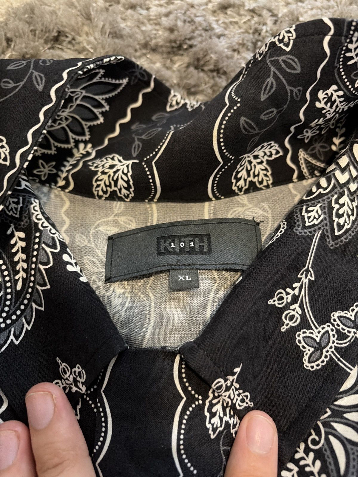 Kith Kith Paisley LS Size US XL / EU 56 / 4 - 4 Thumbnail