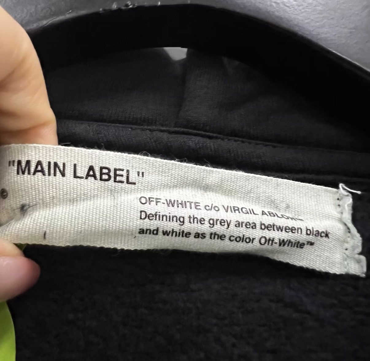 Off-White OFF-WHITE OW Back Logo Print Hoodie J41 Size US M / EU 48-50 / 2 - 5 Thumbnail