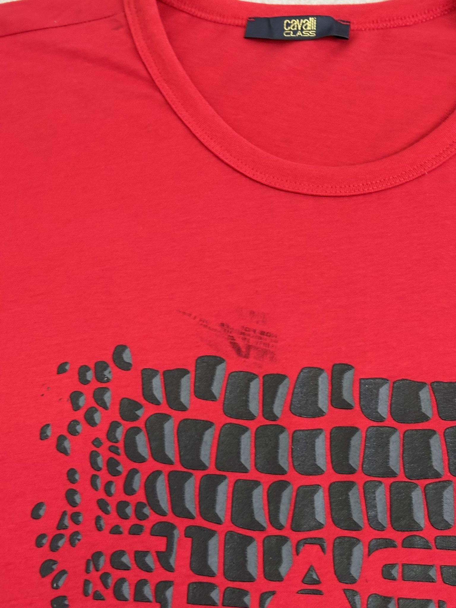 Just Cavalli Class Cavalli Red T-Shirt Large Size US L / EU 52-54 / 3 - 8 Thumbnail