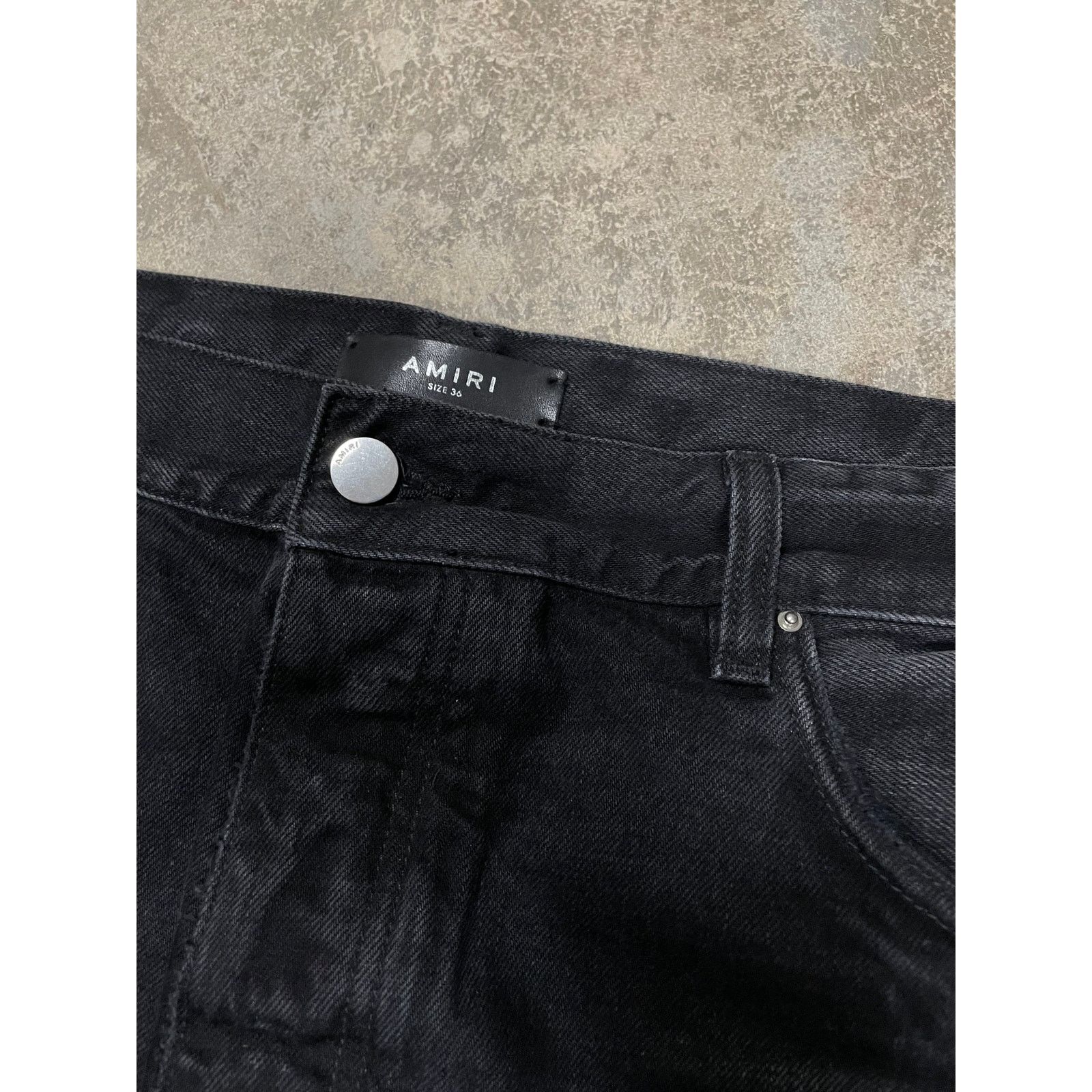 Amiri Amiri Side Logo Black District 1 Size 36 New Size US 36 / EU 52 - 3 Thumbnail