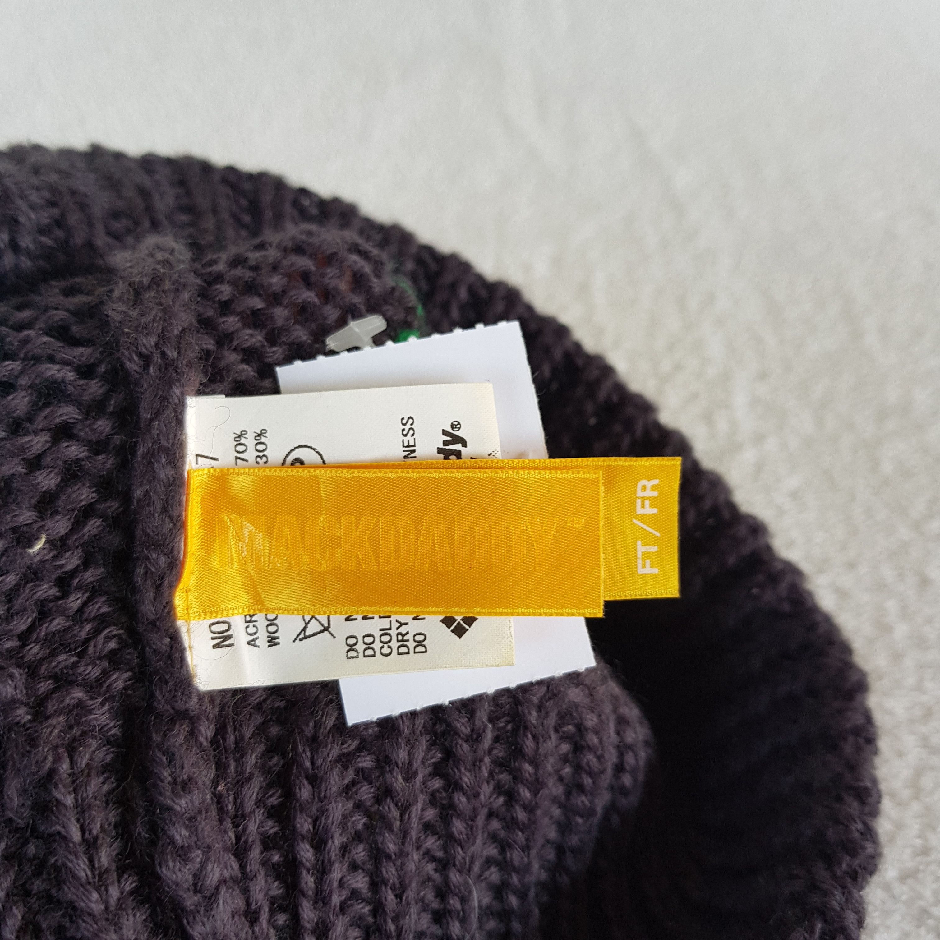 Japanese Brand Vintage Mackdaddy Beanie Ribbed Fair Isle Knit Snow Caps Hat Size ONE SIZE - 7 Thumbnail