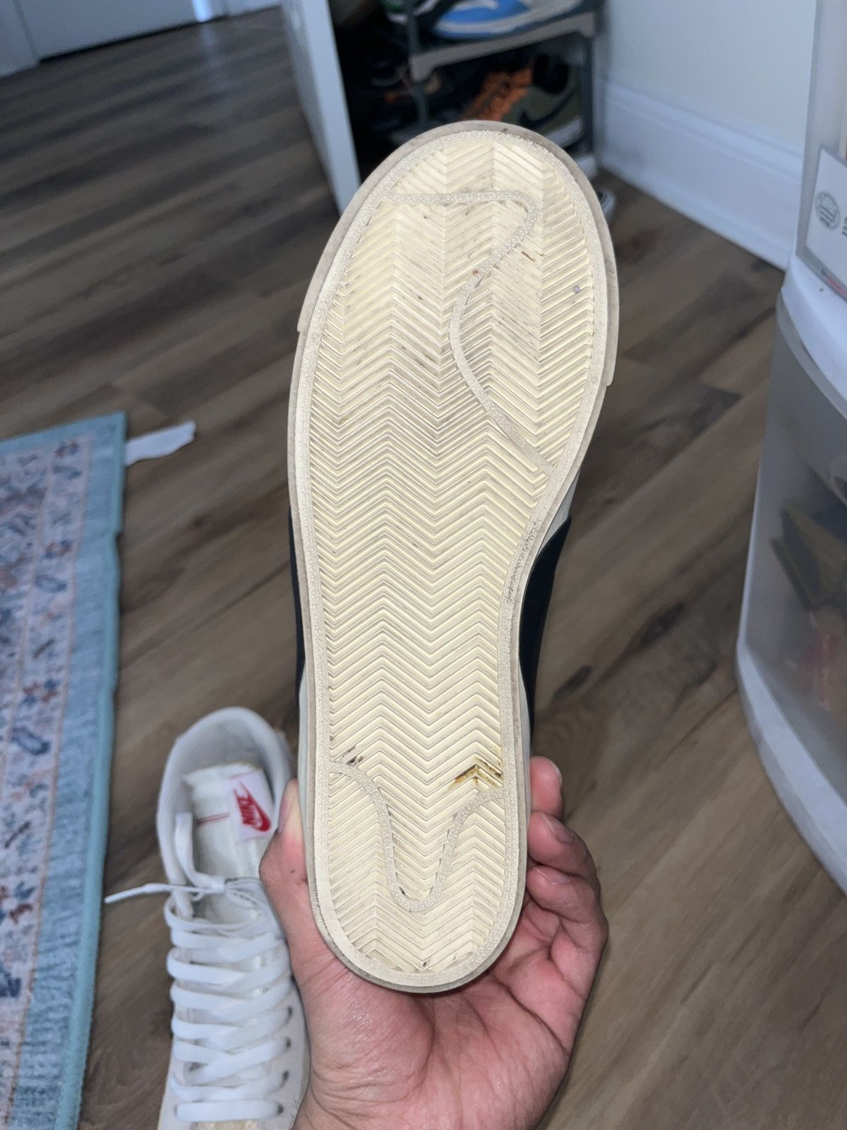 Nike × Off-White Nike OFF WHITE Blazer Mid “THE TEN” Size US 8 / EU 41 - 11 Thumbnail