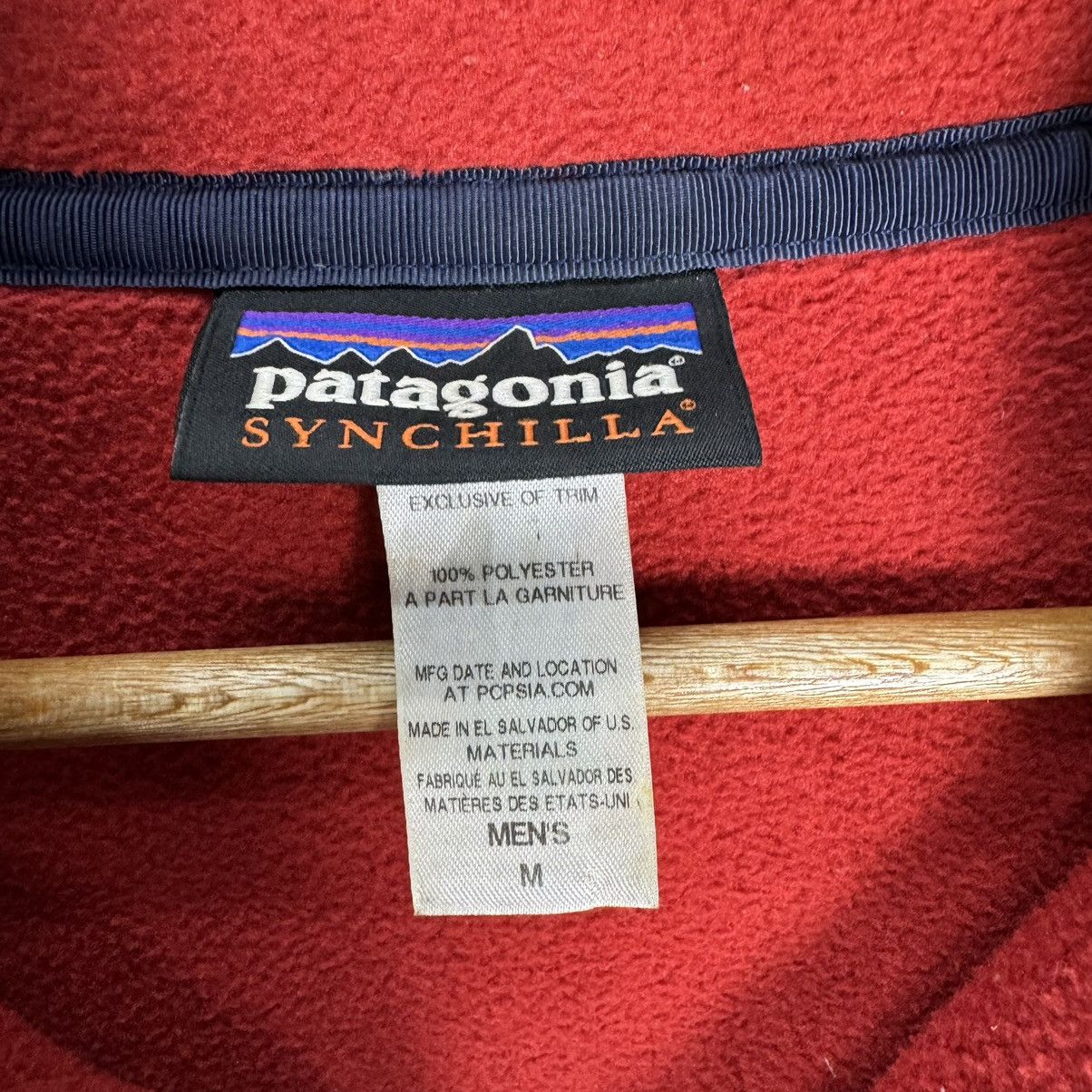 Patagonia 🌟PATAGONIA SYNCHILLA FLEECE SNAP BUTTON JACKET Size US M / EU 48-50 / 2 - 7 Thumbnail