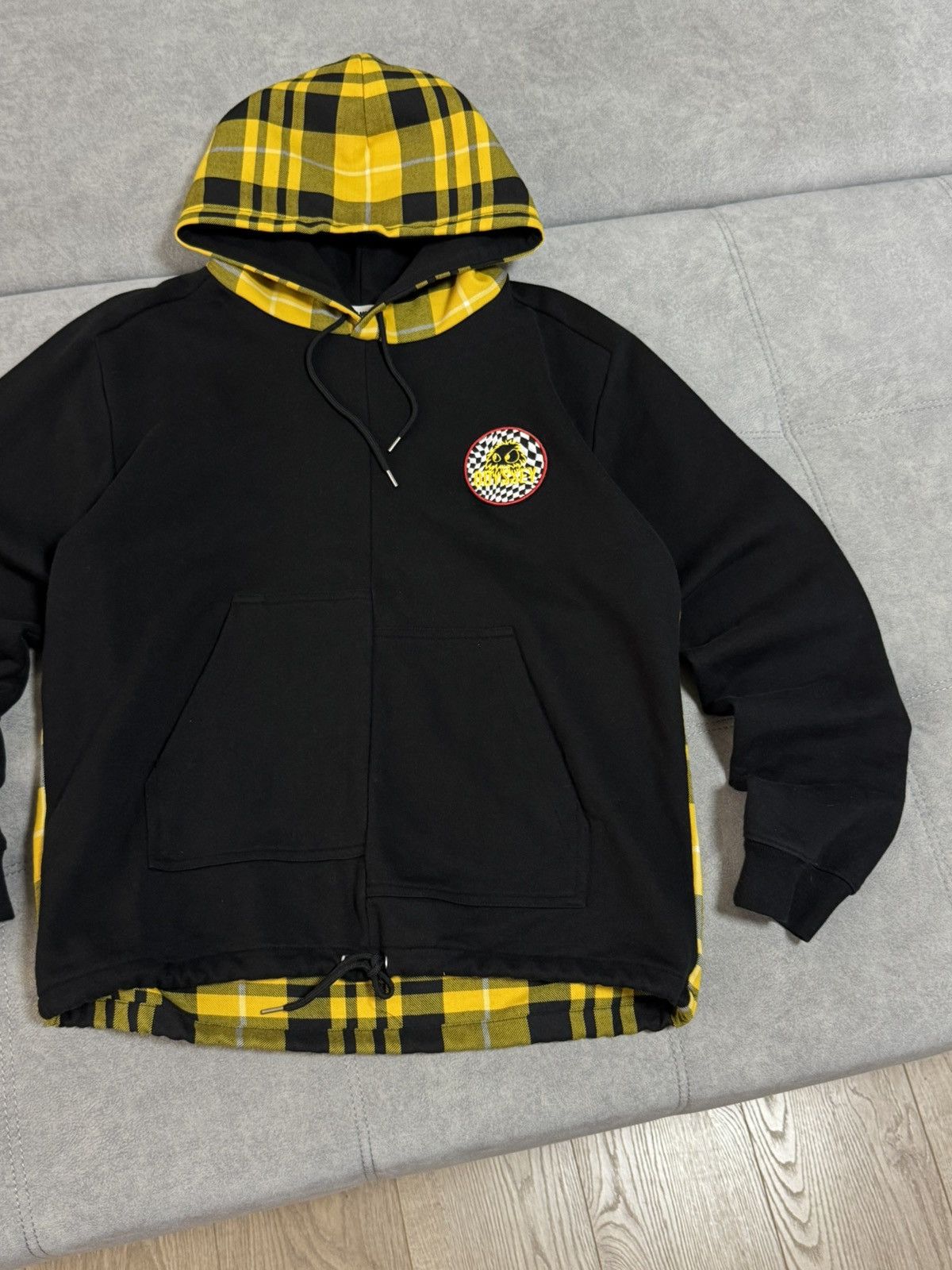 MCQ Rare Alexander McQueen McQ Odyssey 93 Asymmetric Hoodie S Size US S / EU 44-46 / 1 - 9 Thumbnail