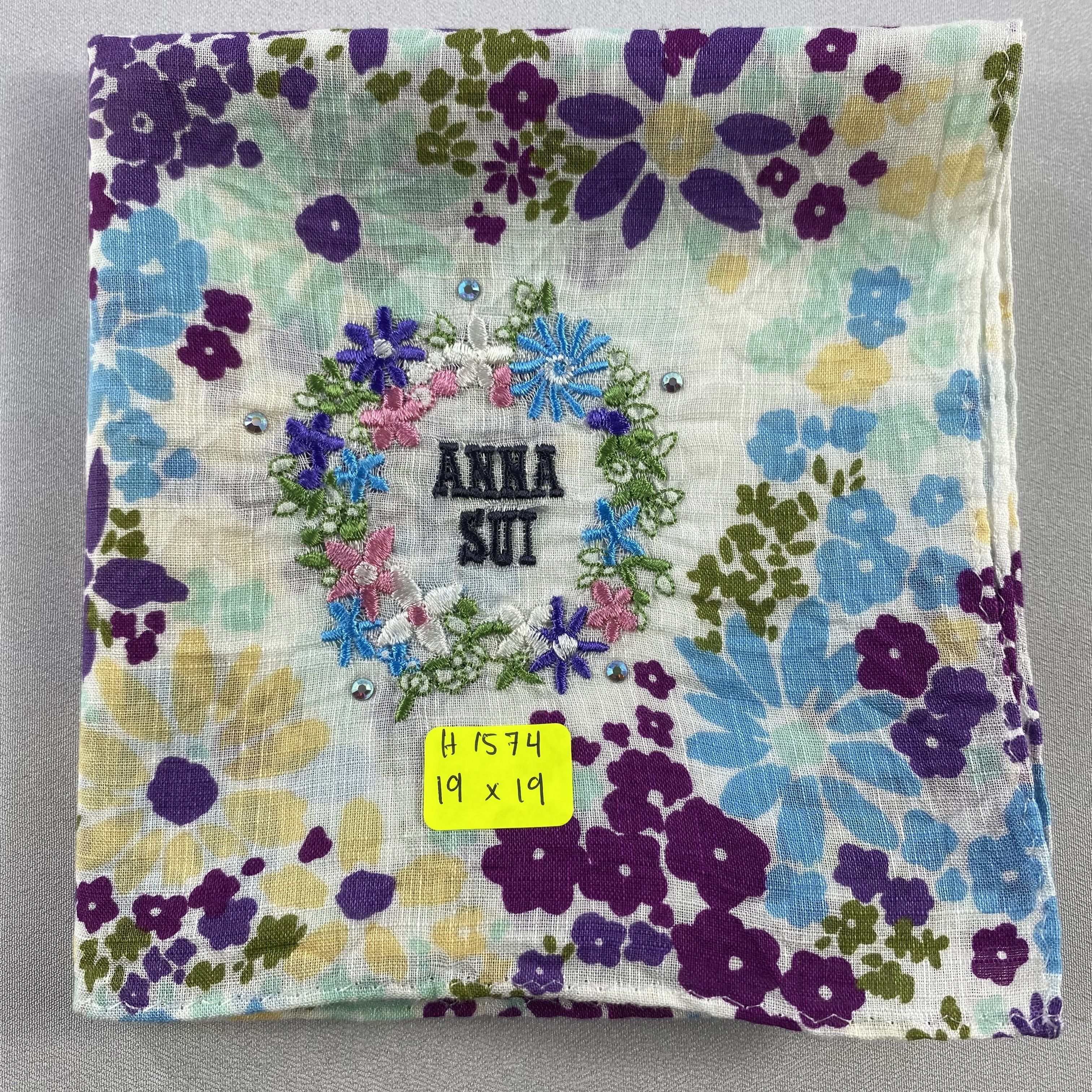 Vintage Anna Sui Bandana/ Handkerchief / Neckerchief Size ONE SIZE - 5 Thumbnail