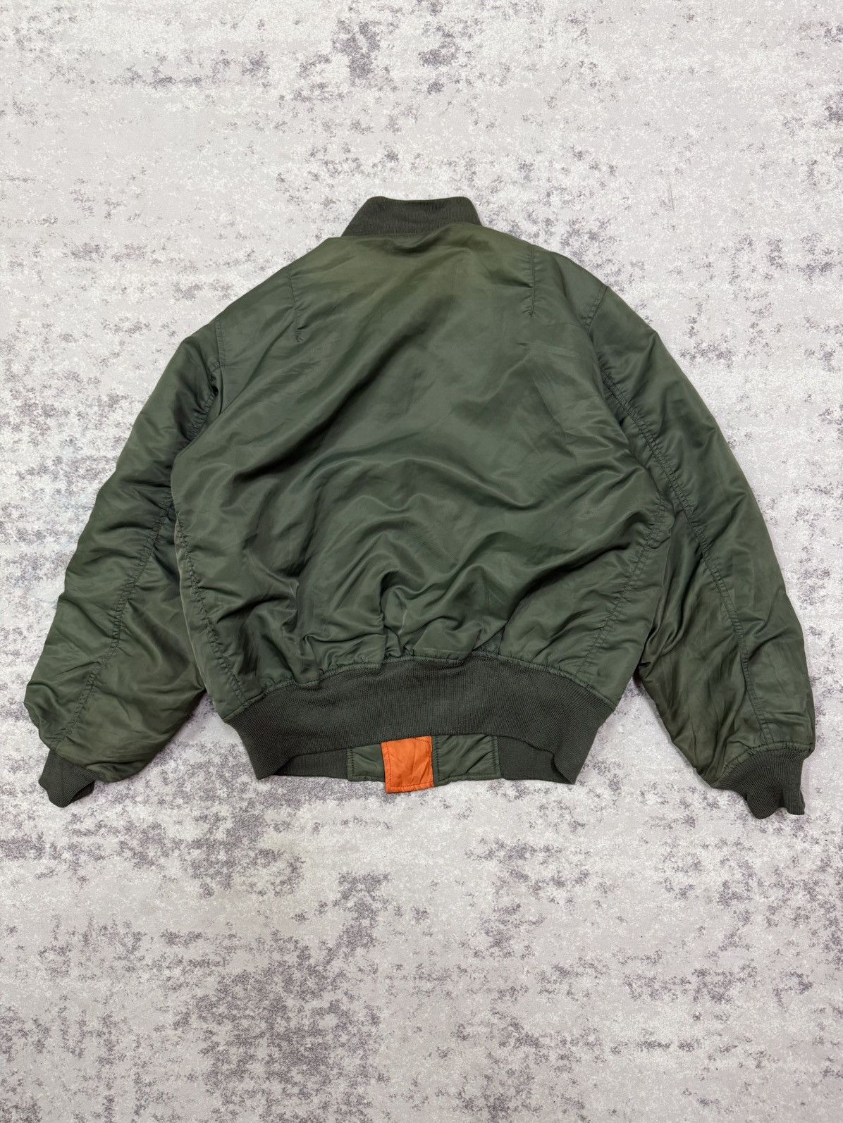 Vintage Air Force MA-1 Flight Jacket GSDF JPN patches on the sleeve Size US M / EU 48-50 / 2 - 13 Thumbnail