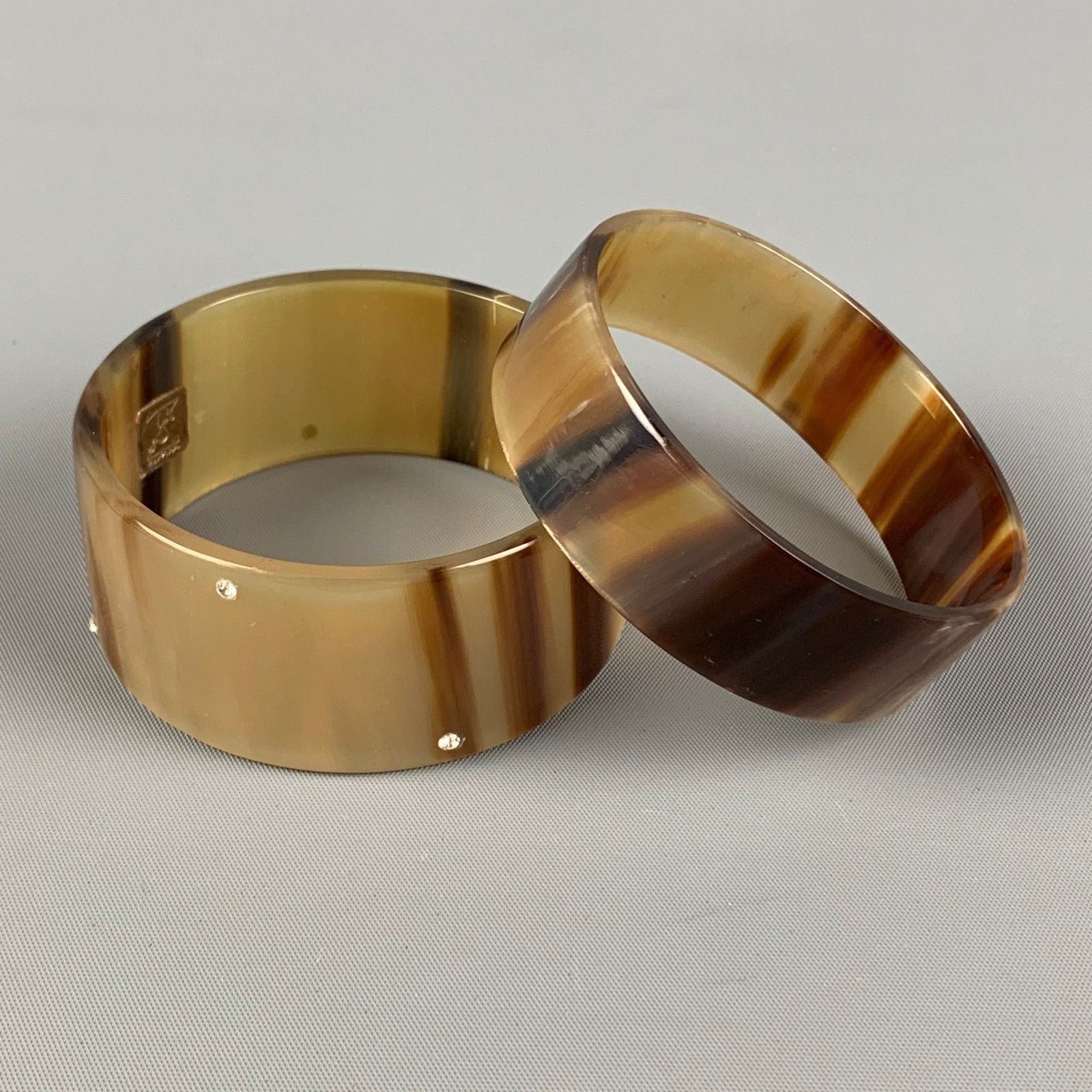 Other ZEFFIRA Beige Horn Bracelet Set Size ONE SIZE - 1 Thumbnail