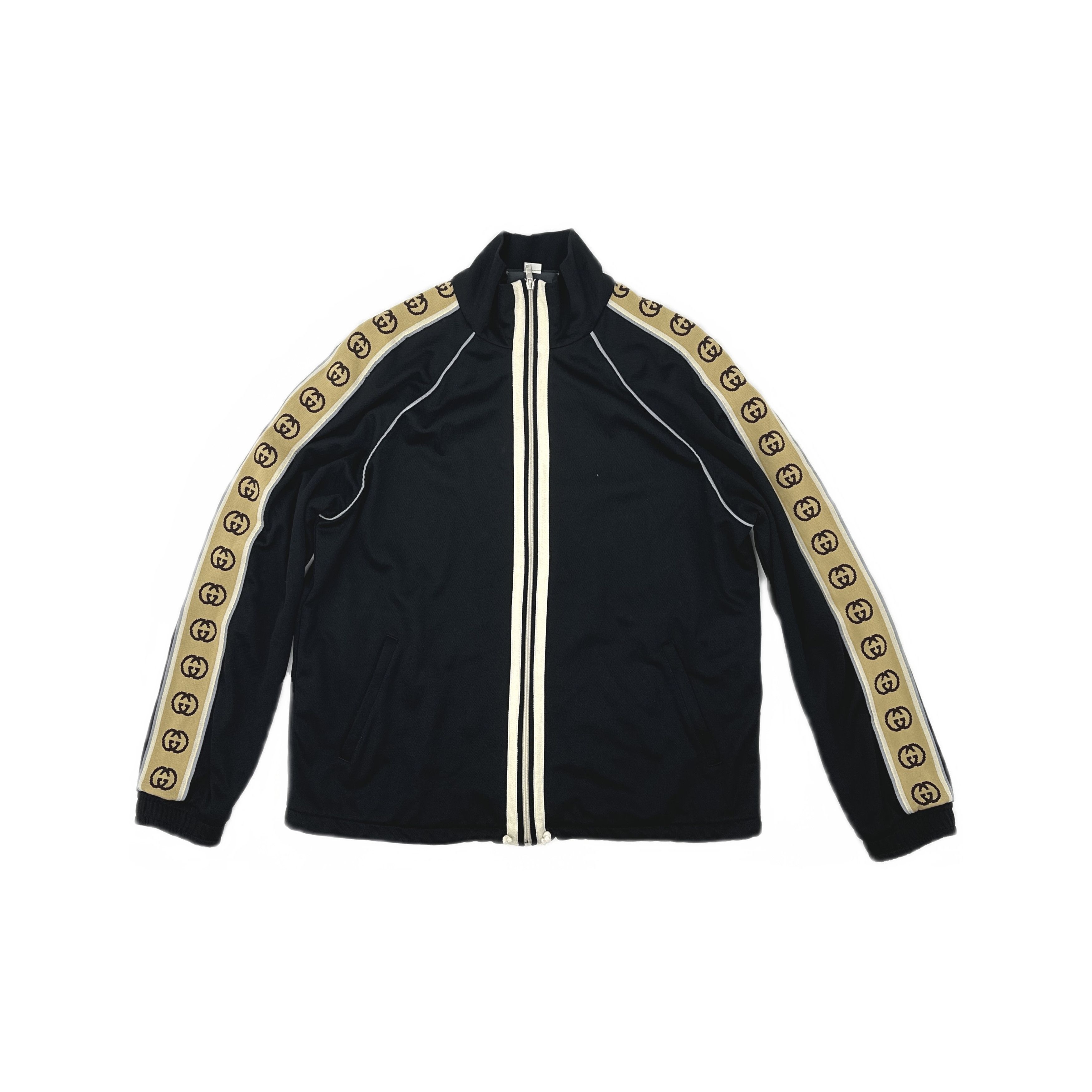 Gucci Gucci Logo Striped Track Jacket Size L Size US L / EU 52-54 / 3 - 1 Thumbnail