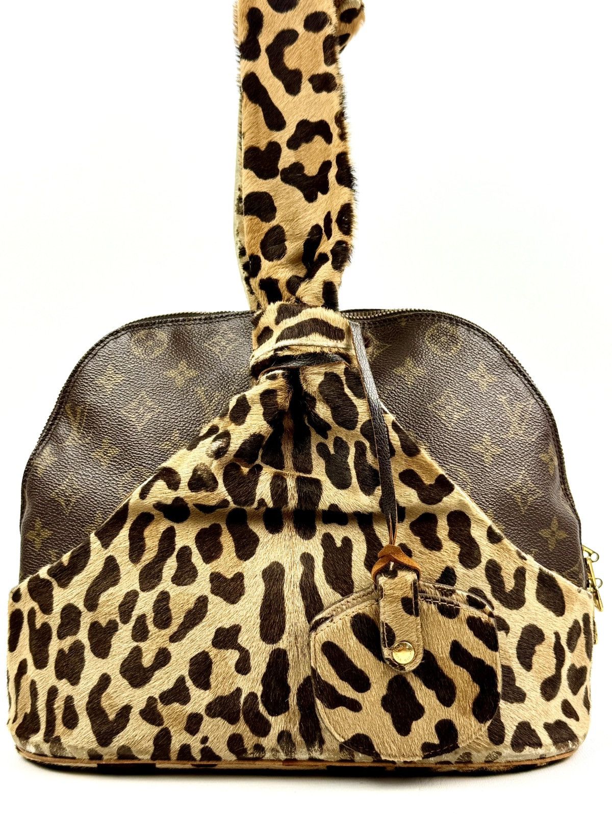 Louis Vuitton Louis Vuitton - Alaïa - 1996 - LaCentenaire - Leopard - Alma Size ONE SIZE - 9 Thumbnail