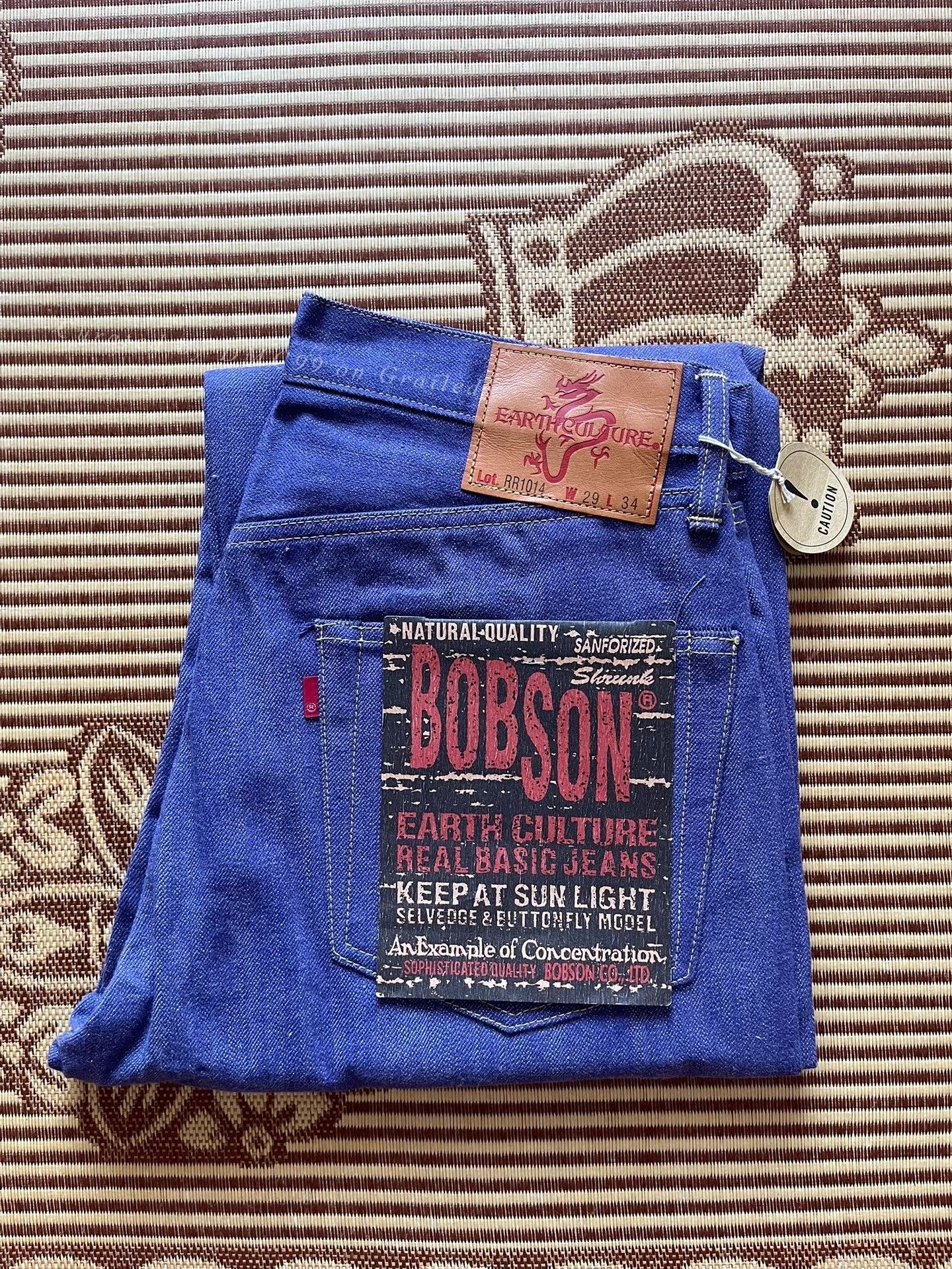 Other Bobson RR1014 Purple Dyed Jeans W29 Size US 29 - 1 Thumbnail
