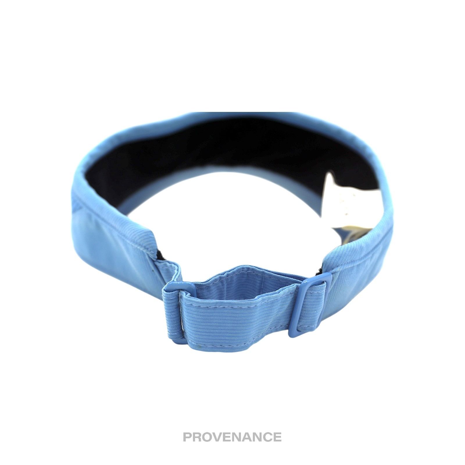 Burberry 🔴 Burberry Golf Logo Embroidered Visor - Sky Blue Size ONE SIZE - 4 Thumbnail