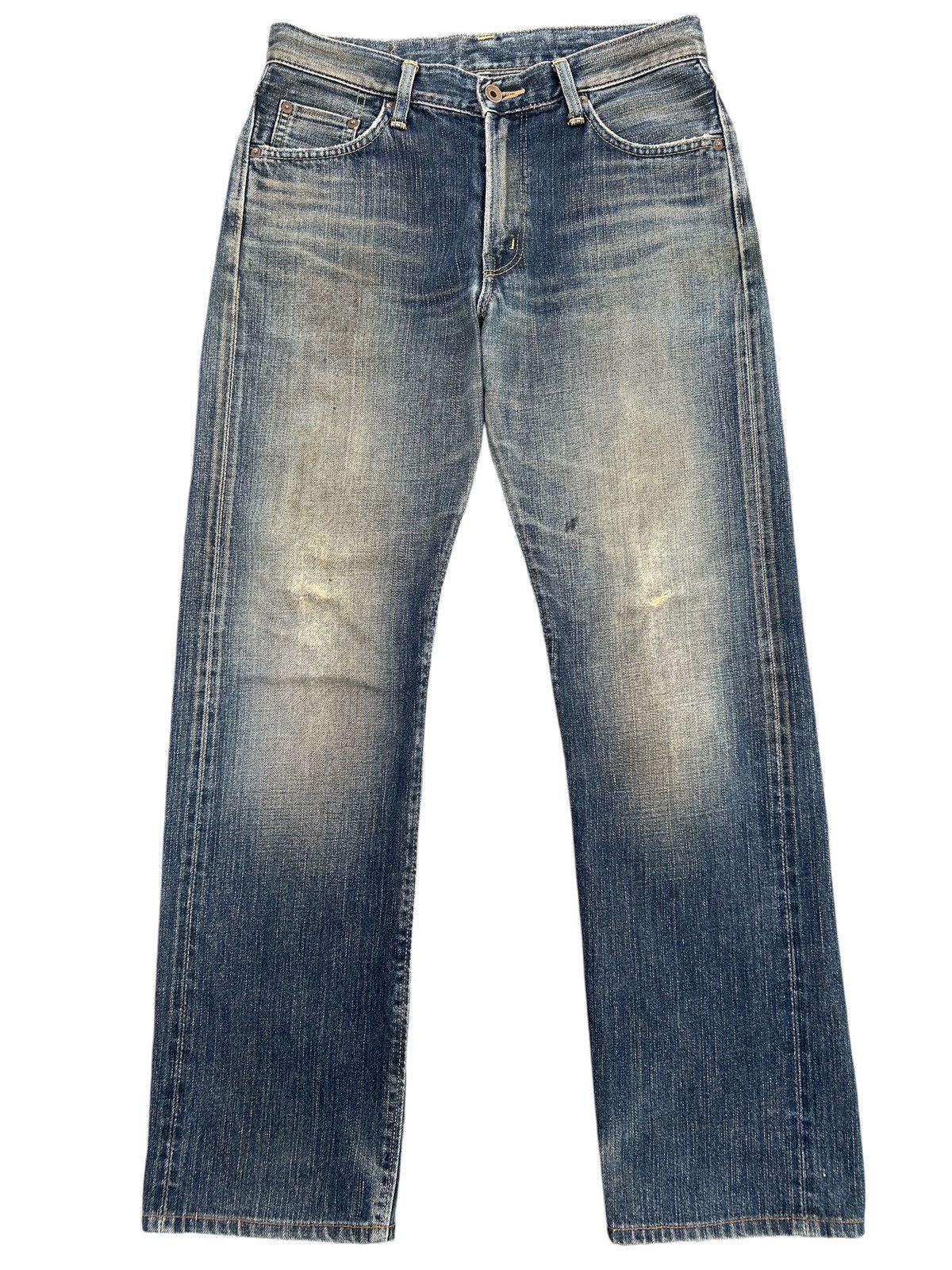 Kapital Vintage Edwin 505ZXX Selvedge Rusty Distressed Denim Jeans Size US 31 - 1 Thumbnail
