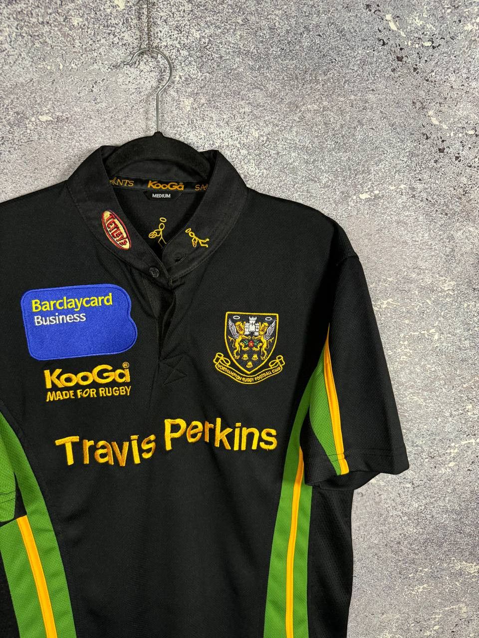Other Vintage Northampton KooGa Rugby Jersey Blokcore Medium Size US M / EU 48-50 / 2 - 2 Thumbnail