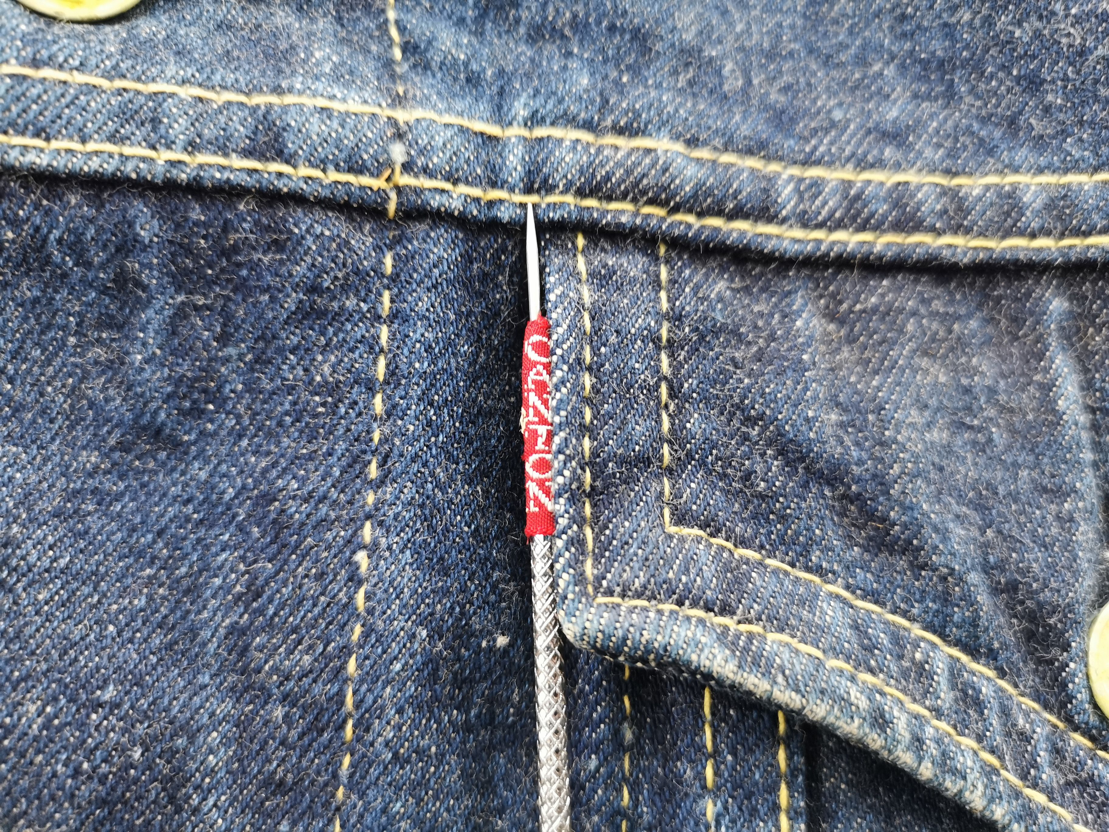 Vintage Vintage 80's Canton Trucker Denim Jacket Made In USA Size M Size US M / EU 48-50 / 2 - 4 Thumbnail