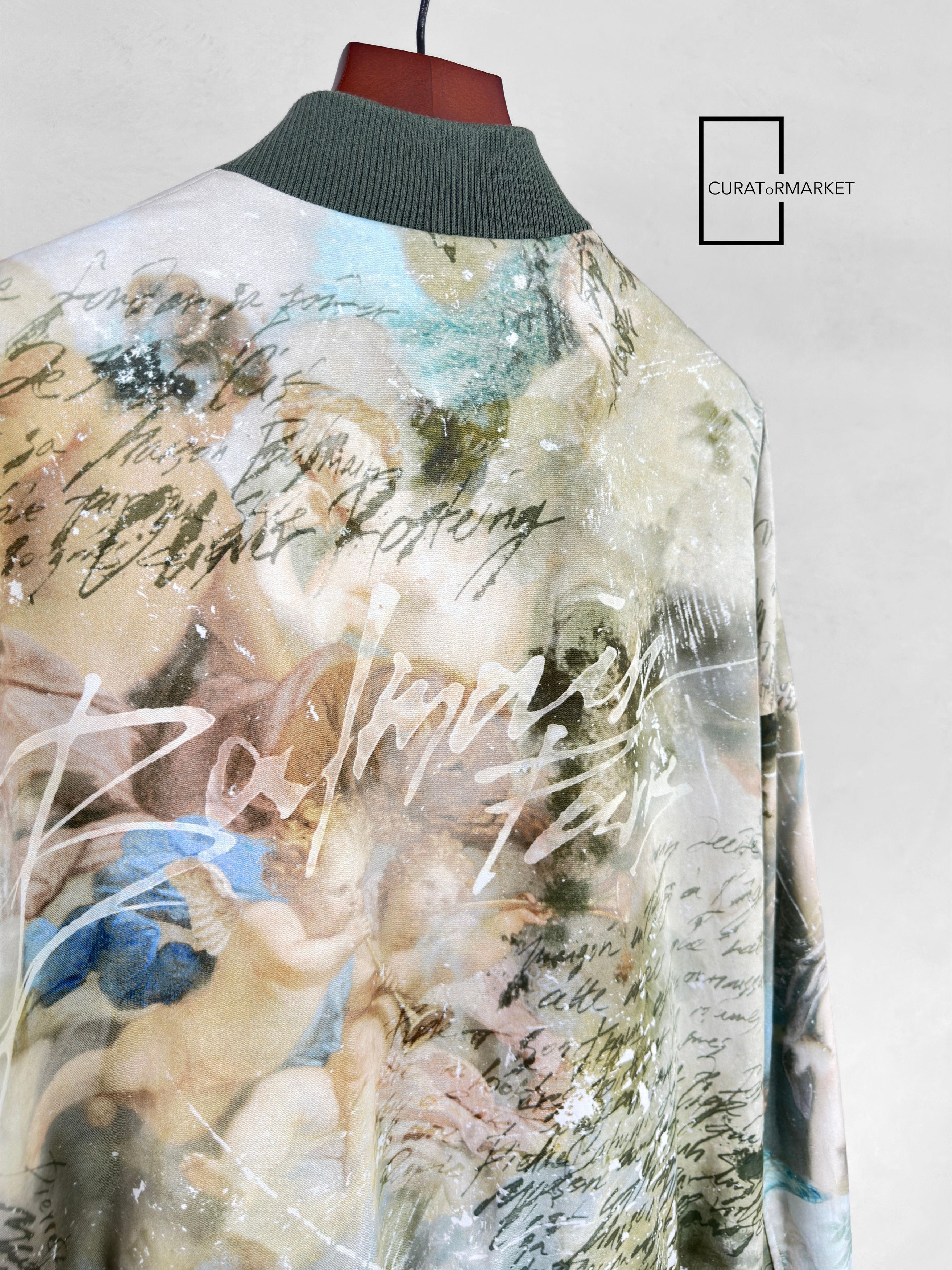 Balmain EU46 Relaxed Art Sky Print Reversible Embossed Logo Zip SS23 Size US S / EU 44-46 / 1 - 6 Thumbnail