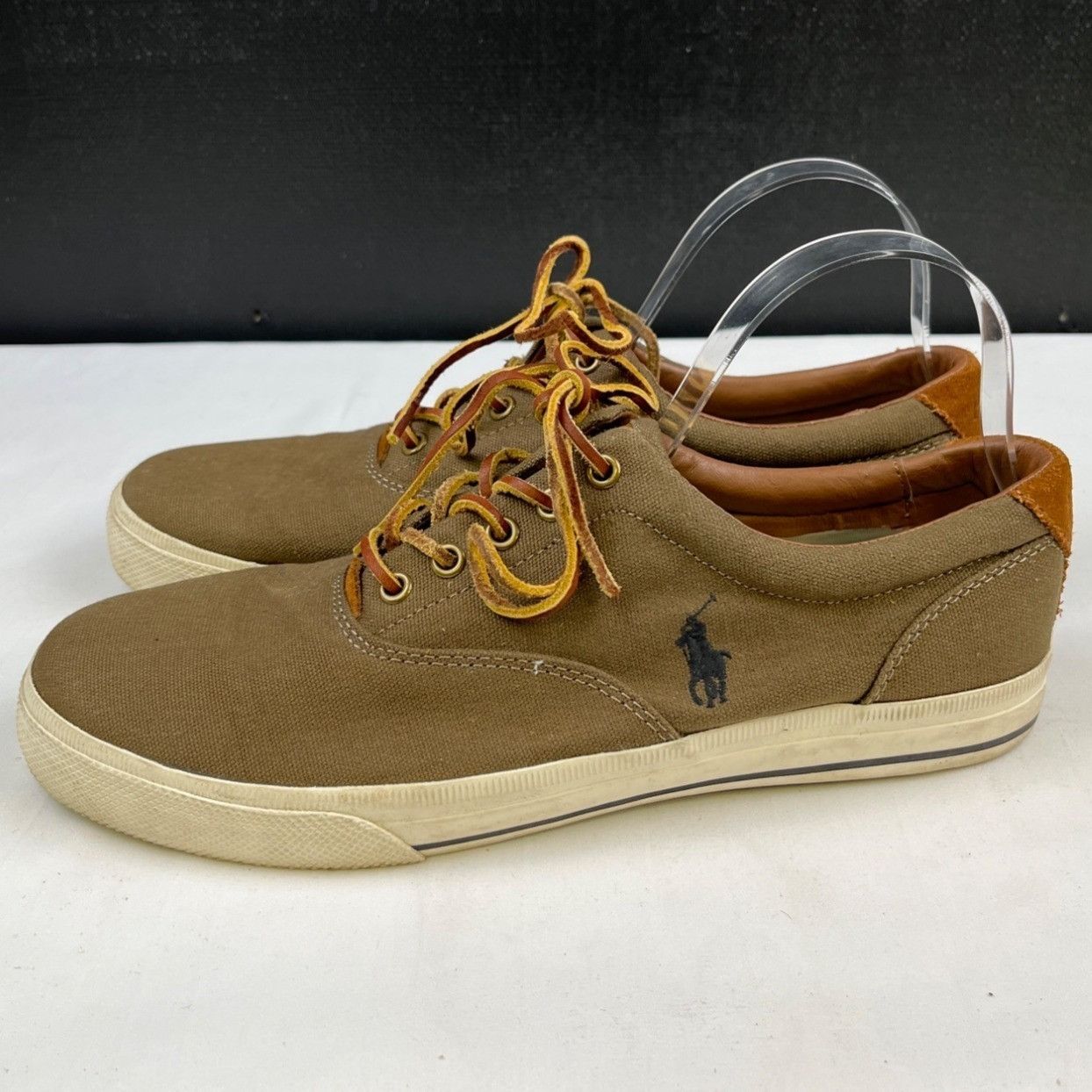 Polo Ralph Lauren Polo Ralph Lauren Men's Green Shoes/Sneakers Sz 10.5D SKU 44 Size US 10.5 / EU 43-44 - 4 Thumbnail