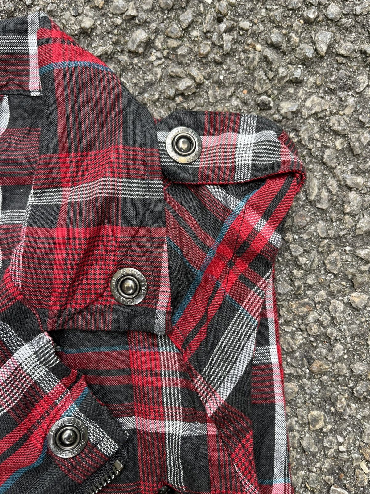 Hysteric Glamour In The Attic Tartan Seditionaries Punk Rock Vest Jacket Size US M / EU 48-50 / 2 - 4 Thumbnail