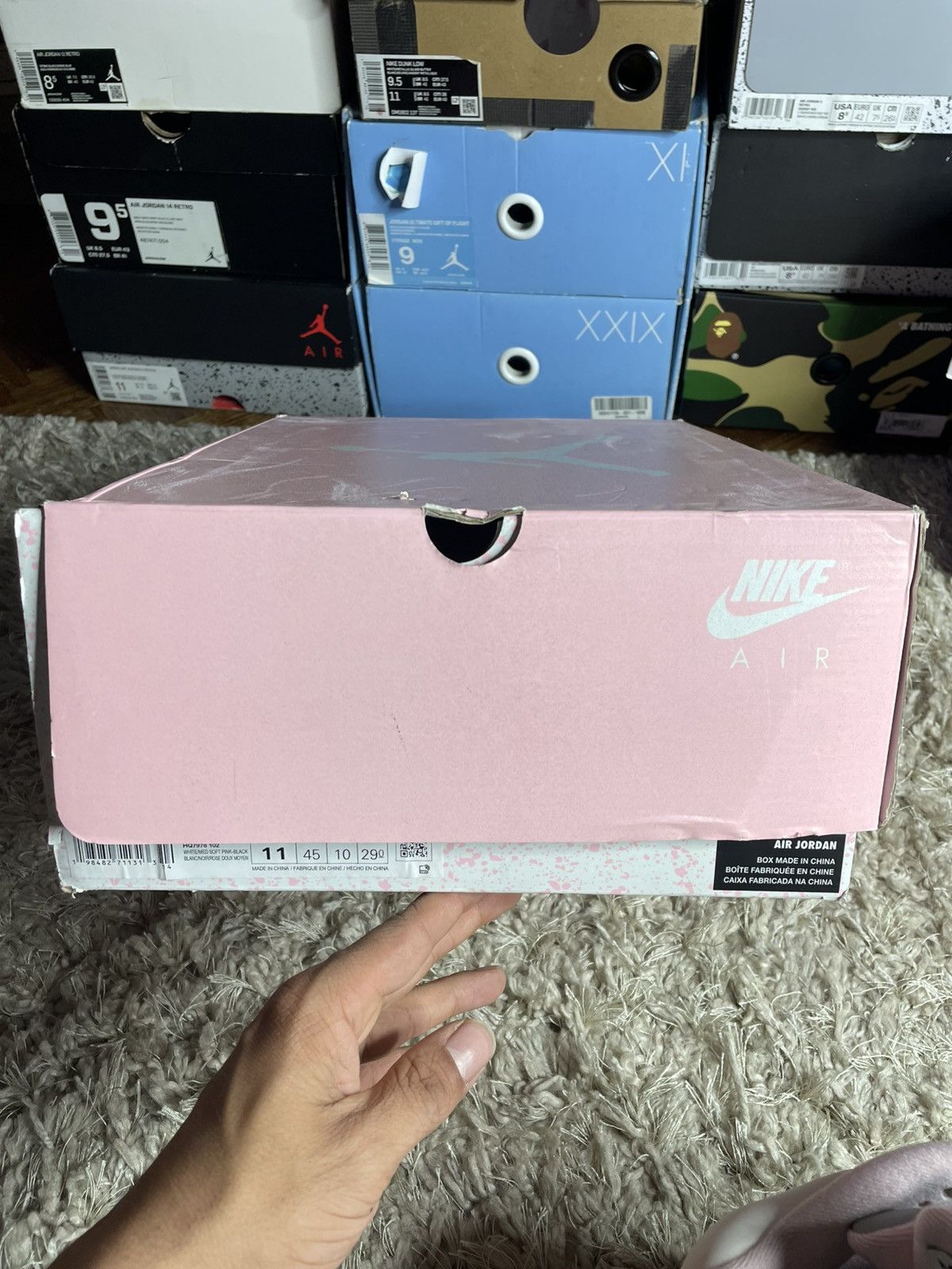 Jordan Brand Jordan 5 Soft Pink Size US 11 / EU 44 - 11 Thumbnail