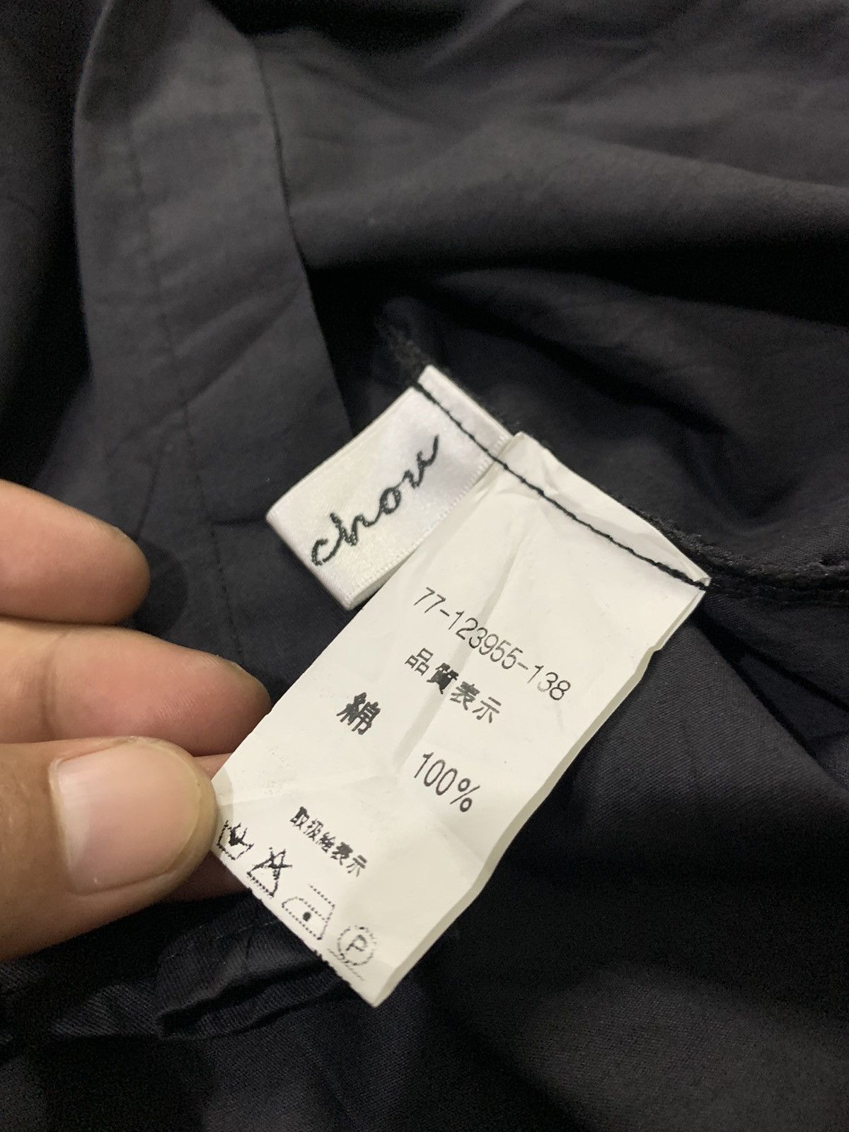 14th Addiction Chou Chou Japanese Poem Black Shirt IsseyStyle Size US M / EU 48-50 / 2 - 11 Thumbnail