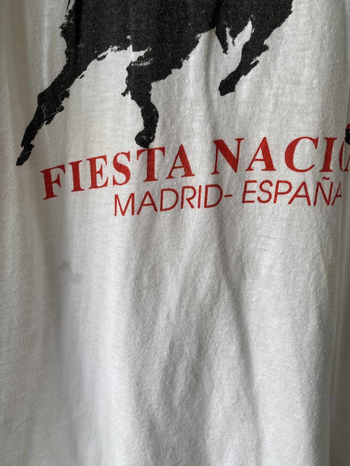 Vintage 1990s - Plaza Monumental De Las Ventas Souvenir Tee Size US M / EU 48-50 / 2 - 6 Thumbnail