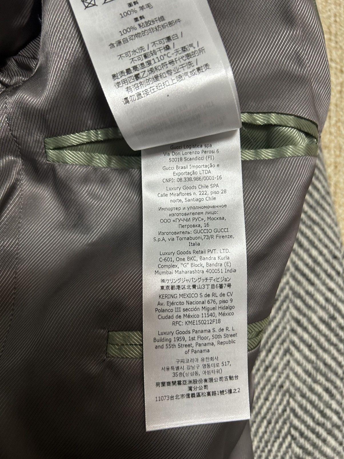 Gucci Gucci Single-Breasted Oversize Blazer size IT 38 Size XS / US 0-2 / IT 36-38 - 10 Thumbnail