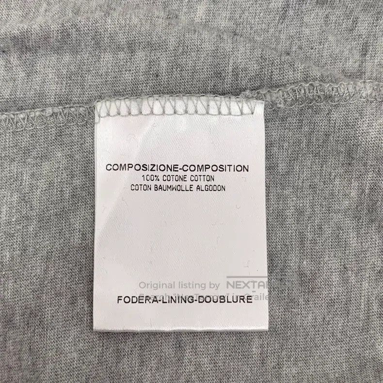 Other Gucci Gray logo letter embroidery cotton round-neck long-s Size US S / EU 44-46 / 1 - 6 Thumbnail