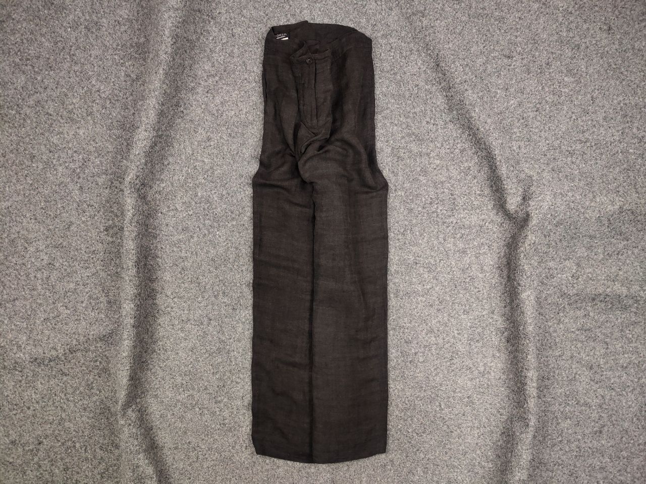 Sonia Rykiel Vintage 90's Sonia Rykiel Design Wide Leg Dark Brown Pants Size 28" / US 6 / IT 42 - 1 Thumbnail