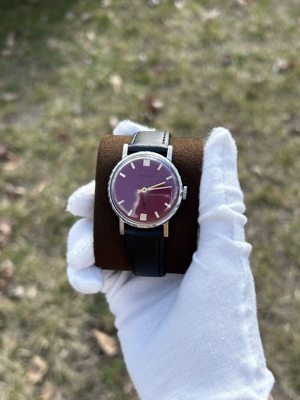 Vintage Vintage Watch Pobeda USSR Soviet Mechanical Retro 1970s Size ONE SIZE - 2 Thumbnail