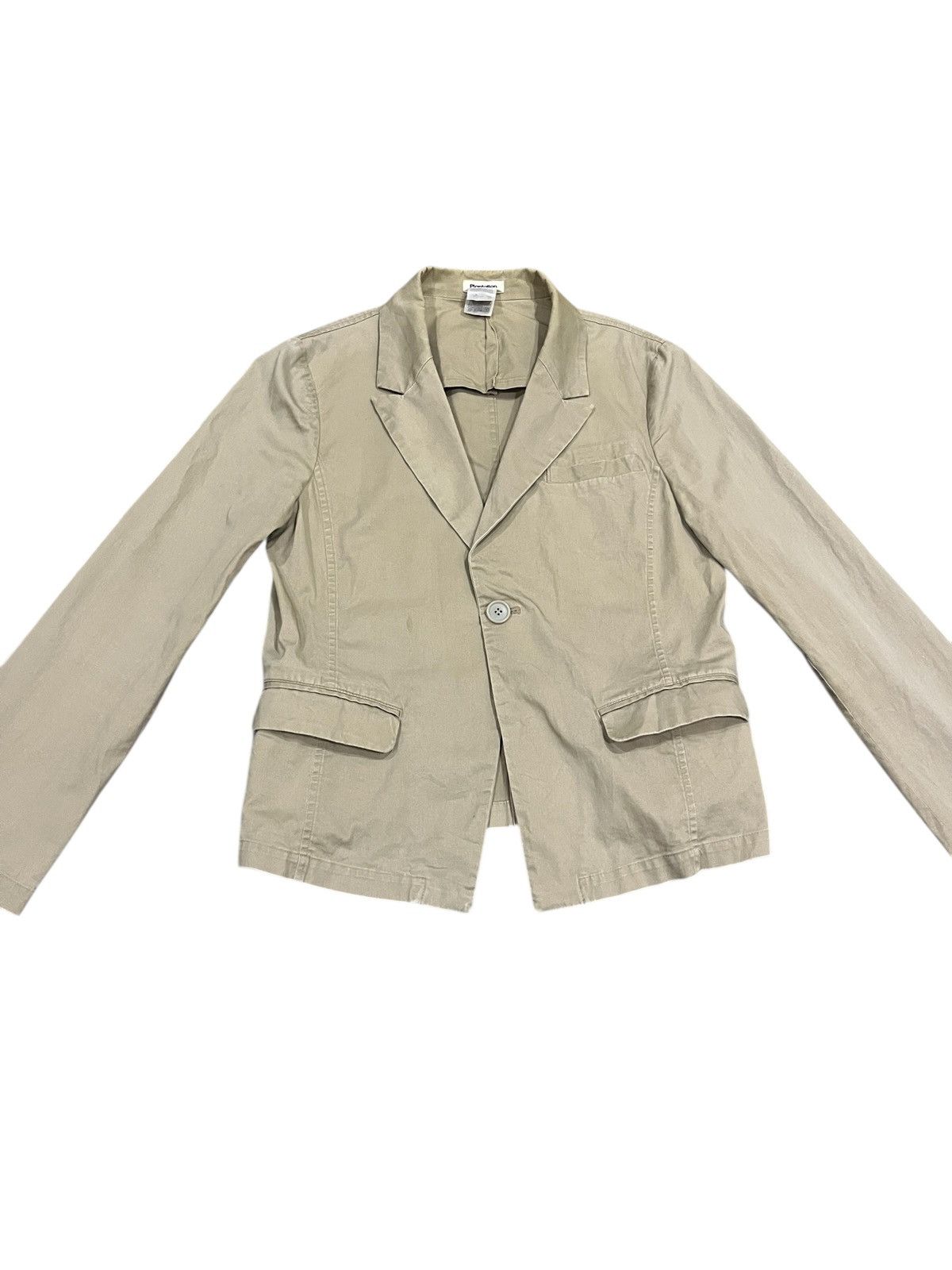 Issey Miyake vintage PLANTATION by ISSEY MIYAKE women jaket/blazer Size M / US 6-8 / IT 42-44 - 3 Thumbnail