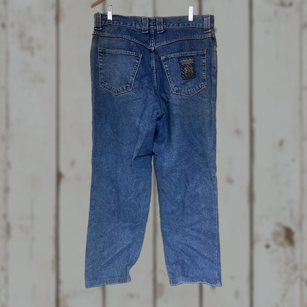 Denime VINTAGE Fusion Group Jeans Denim 90s Blue 36x31 Men 36 Regular Italy Made Size US 36 / EU 52 - 1 Thumbnail