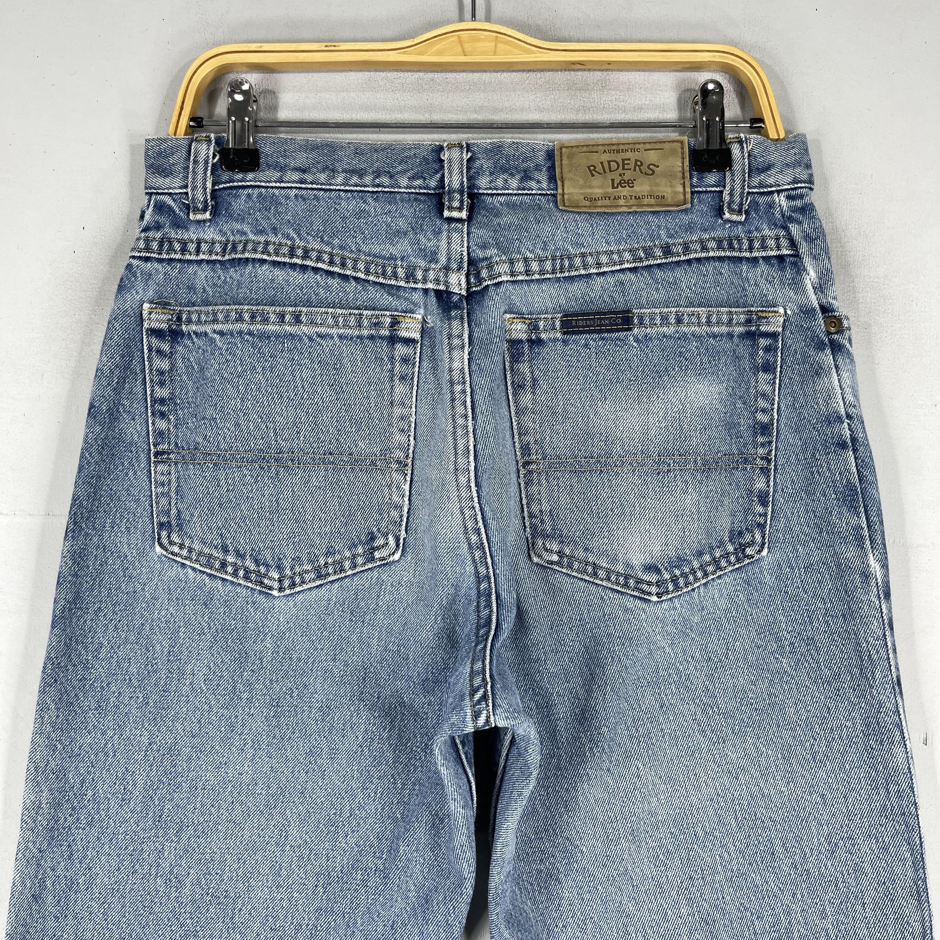 Lee × Vintage W31 L34 Vintage Distressed Lee Riders High Rise Jeans Size US 31 - 6 Thumbnail